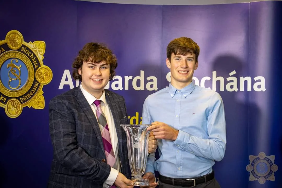 National Garda Youth Award for Shane and Oisin