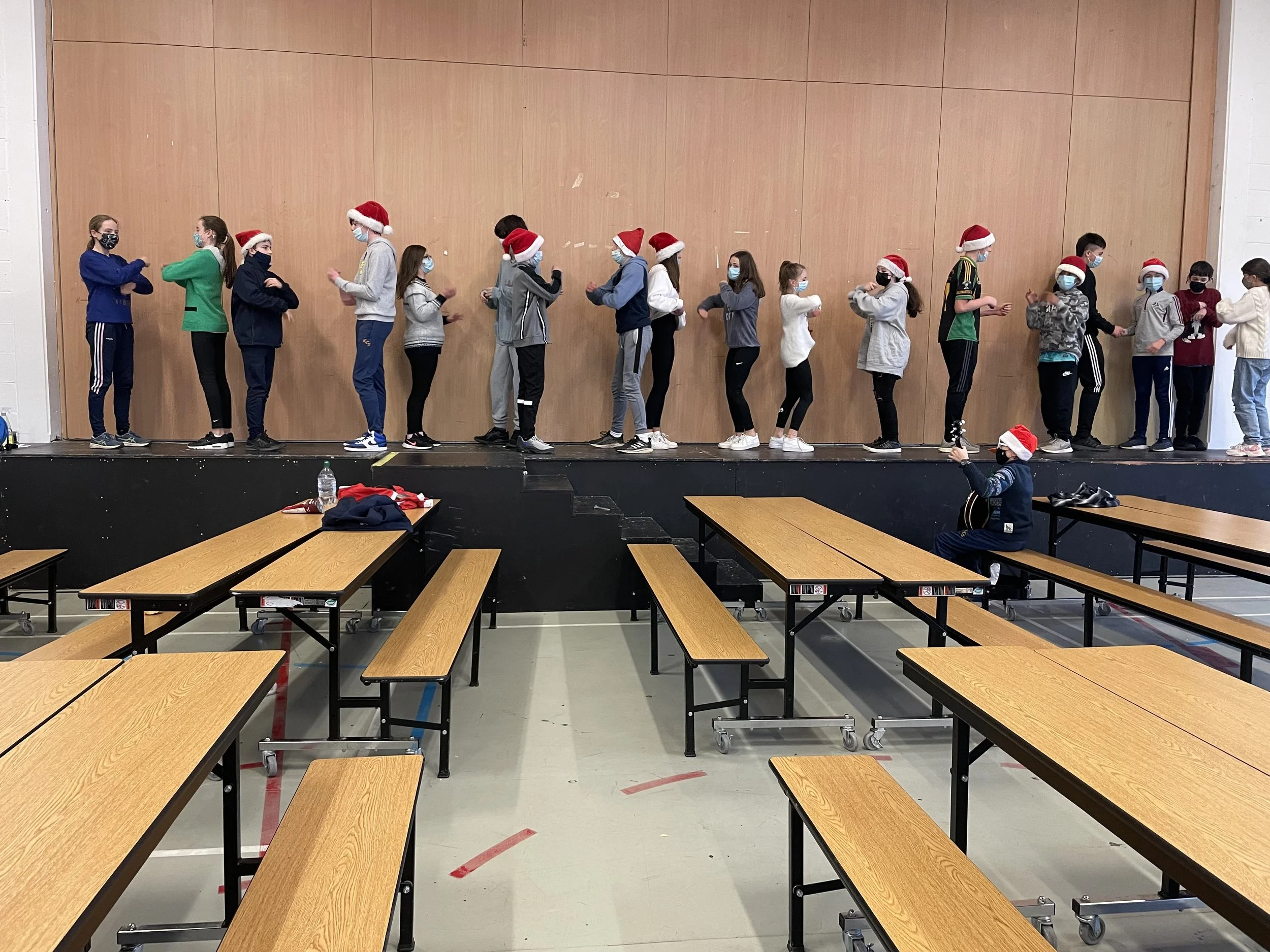 First Year Christmas Lip Sync Competition 