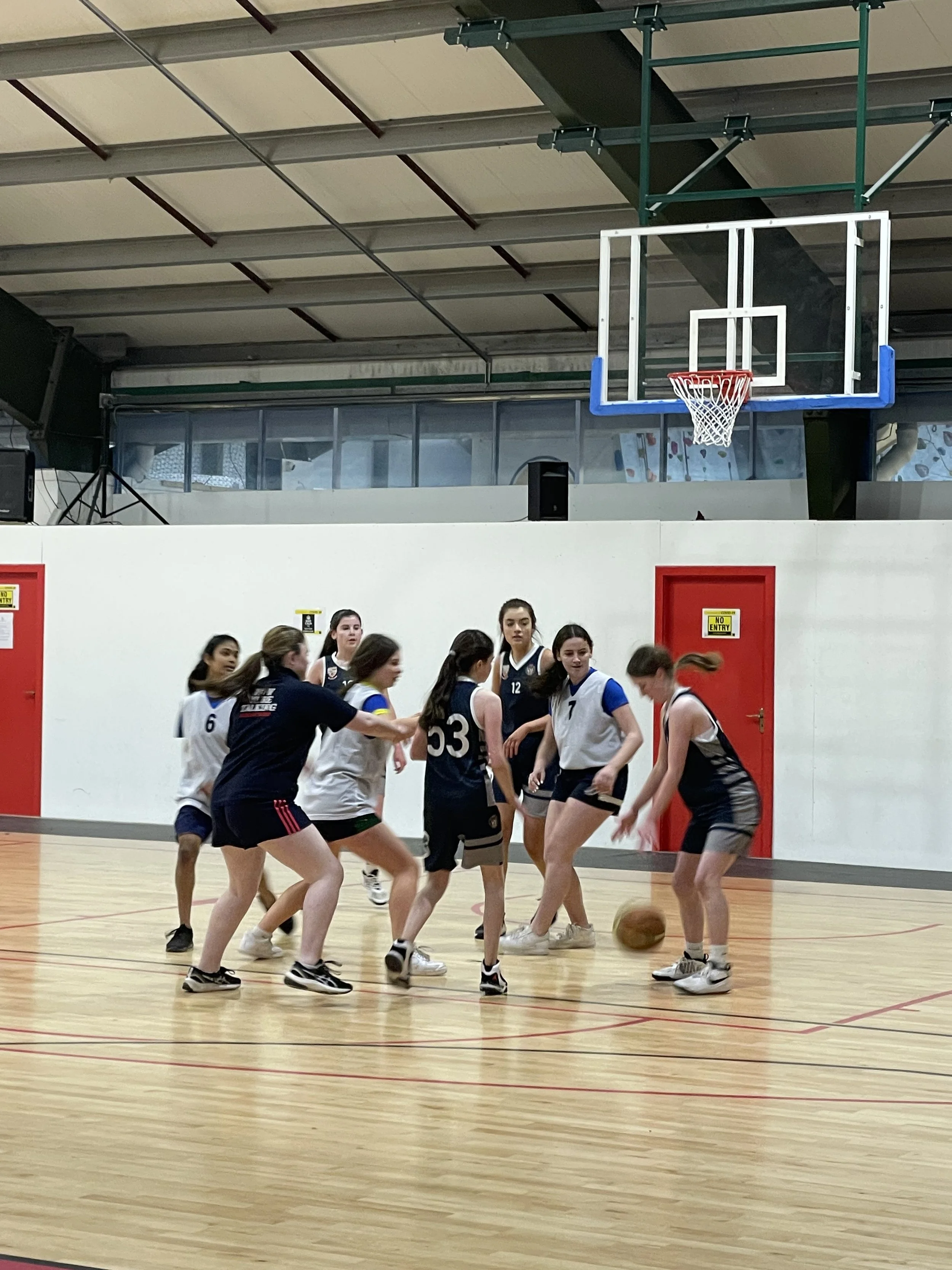 2nd Year Girls Basketball Success