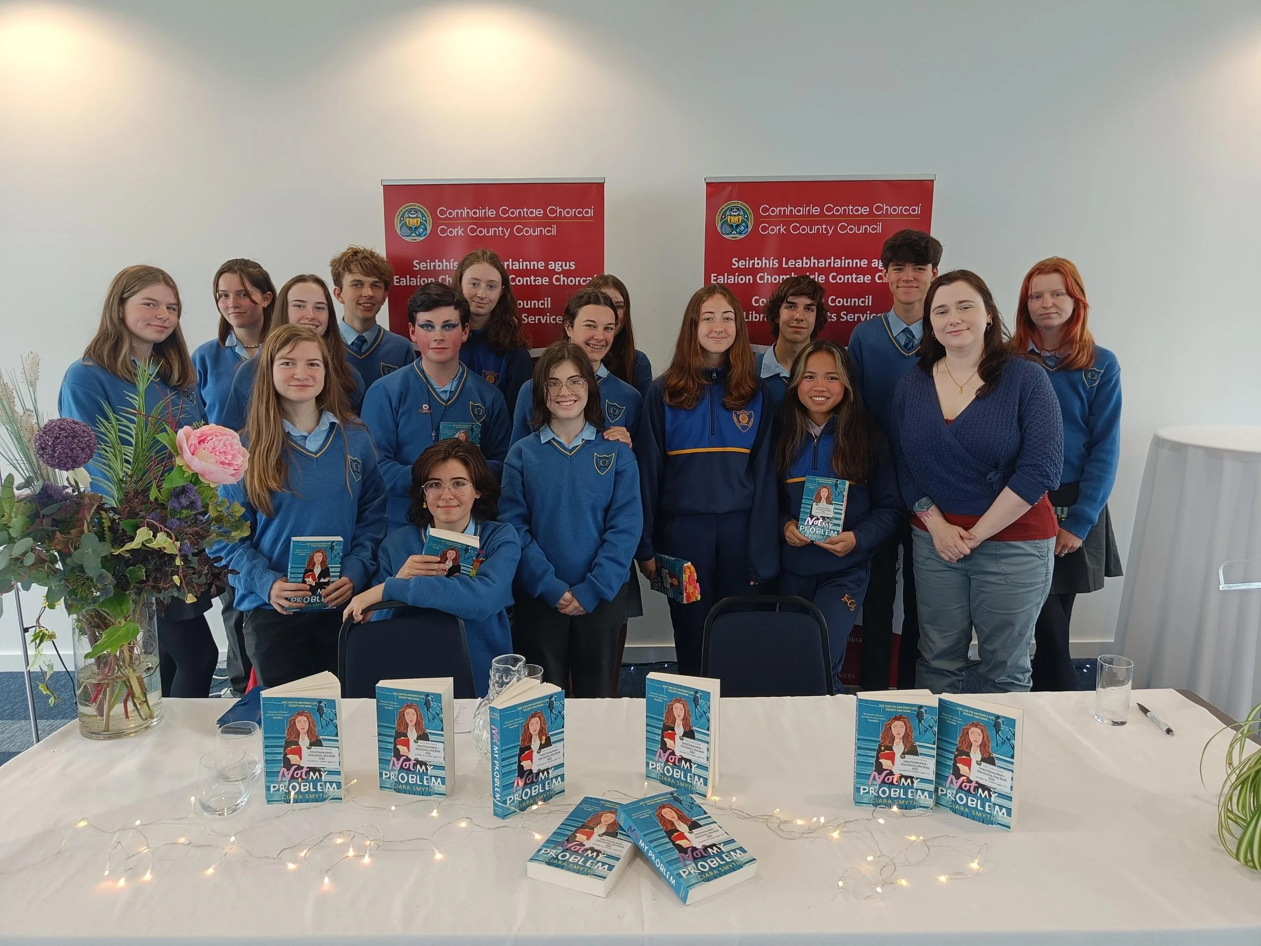 Ciara Smyth - One Book One County Author Visit with TYs