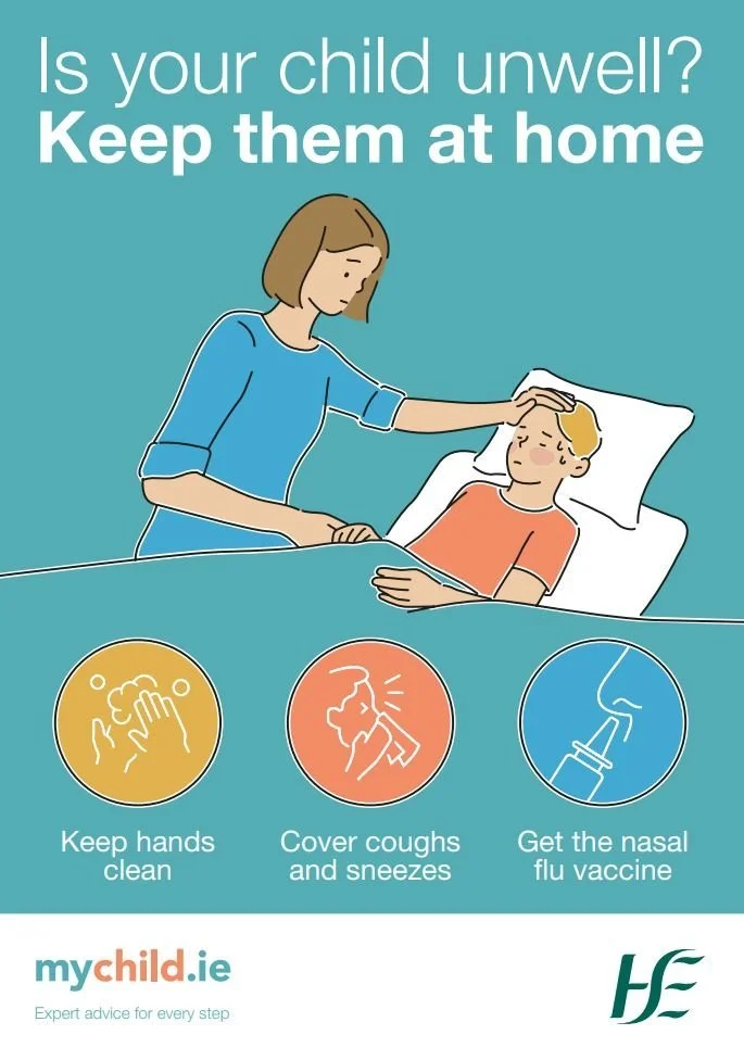 HSE Advice to Schools: Significant increase in viral infections and Group A Strep infections