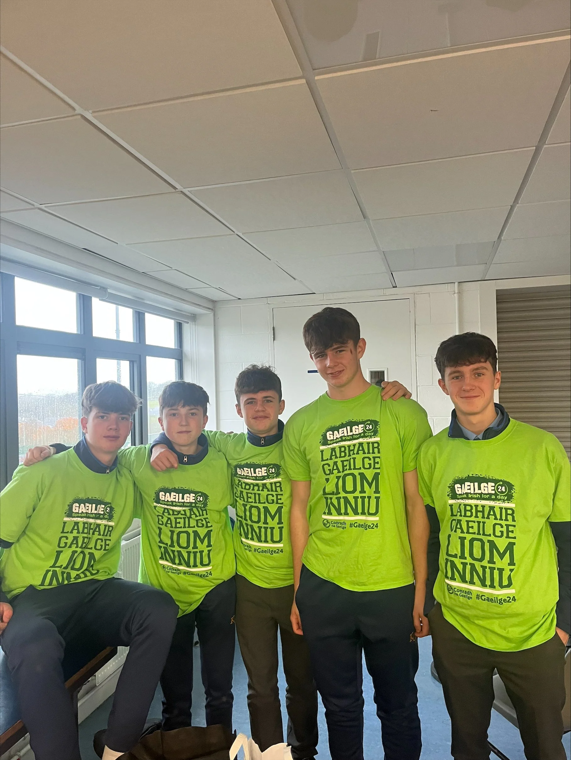 Gaeilge24 i Scoil Phobail Chionn tSáile