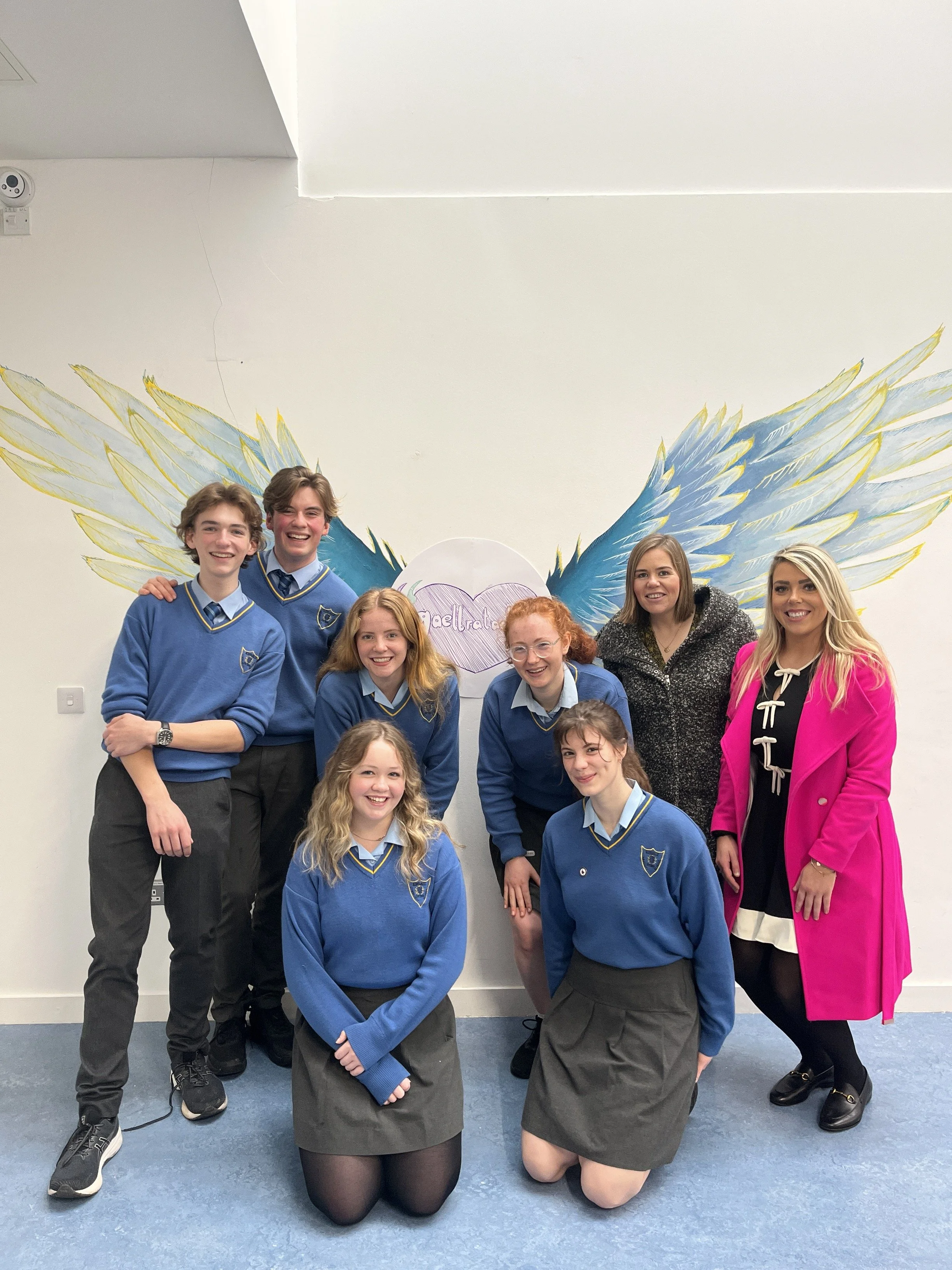  Gaelbhratach Representative visits KCS 