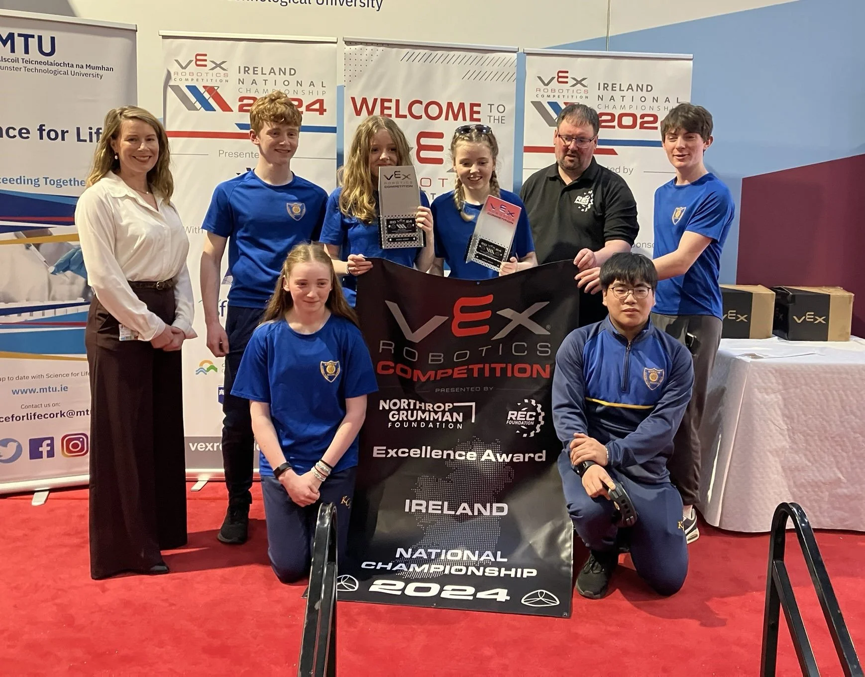 VEX Excellence Award for Kinsale Community School Students 