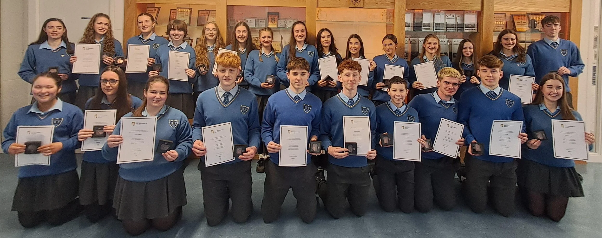 5th Year Students Celebrate Achievement with Gaisce Bronze Awards