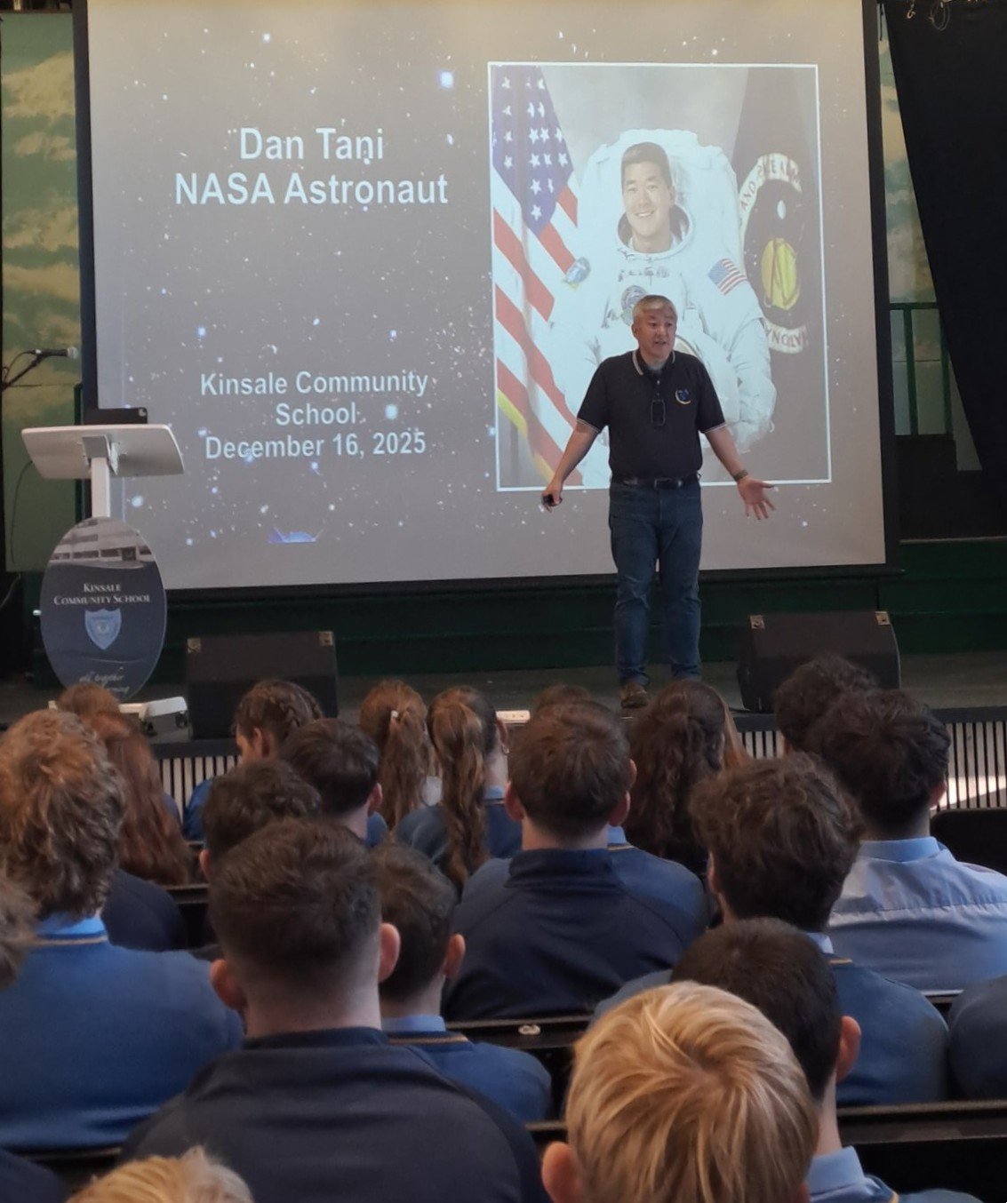 Inspiring Visit from NASA Astronaut Dan Tani