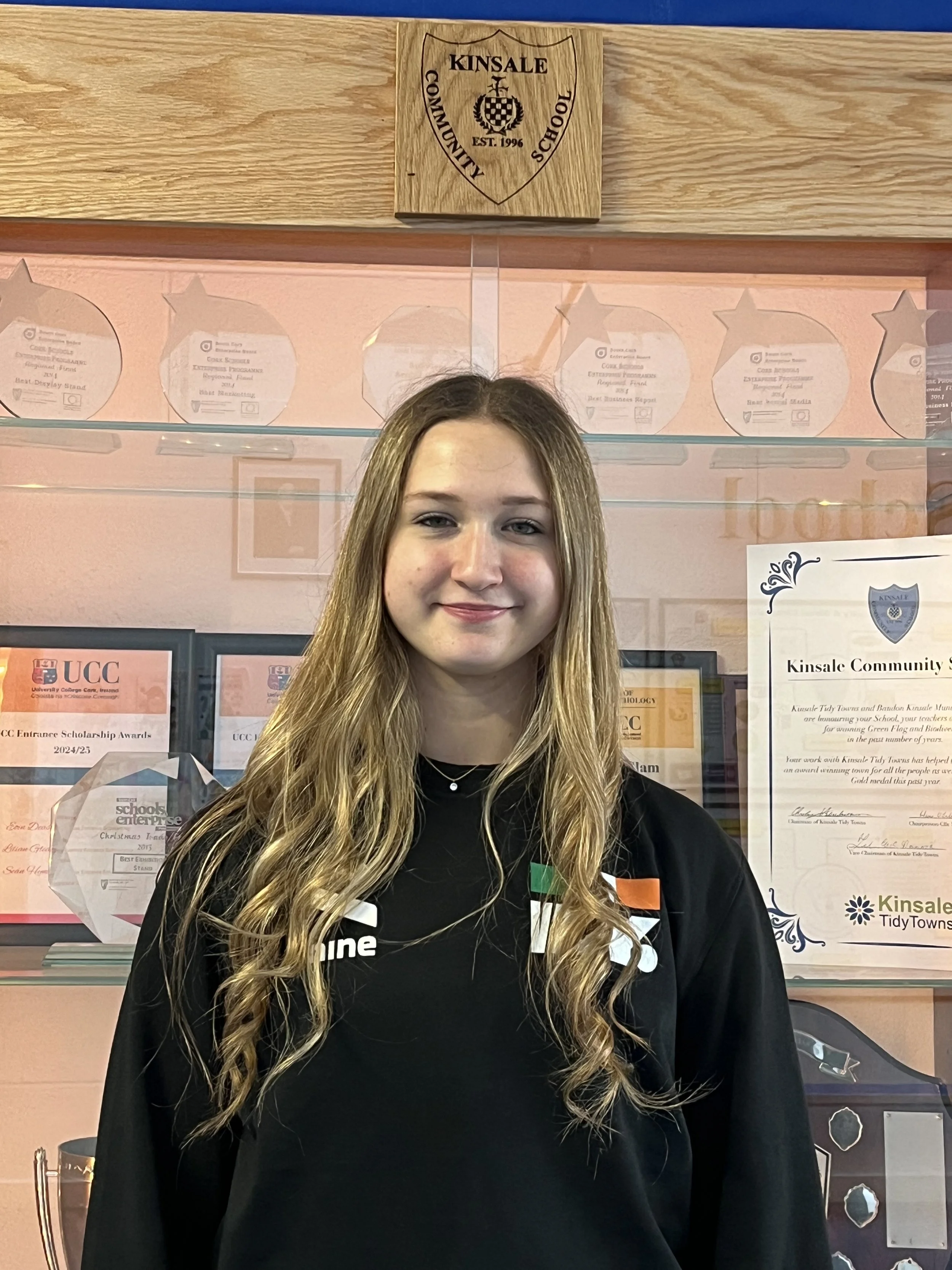 Lilly Norman represents Irish U18 Volleyball Team