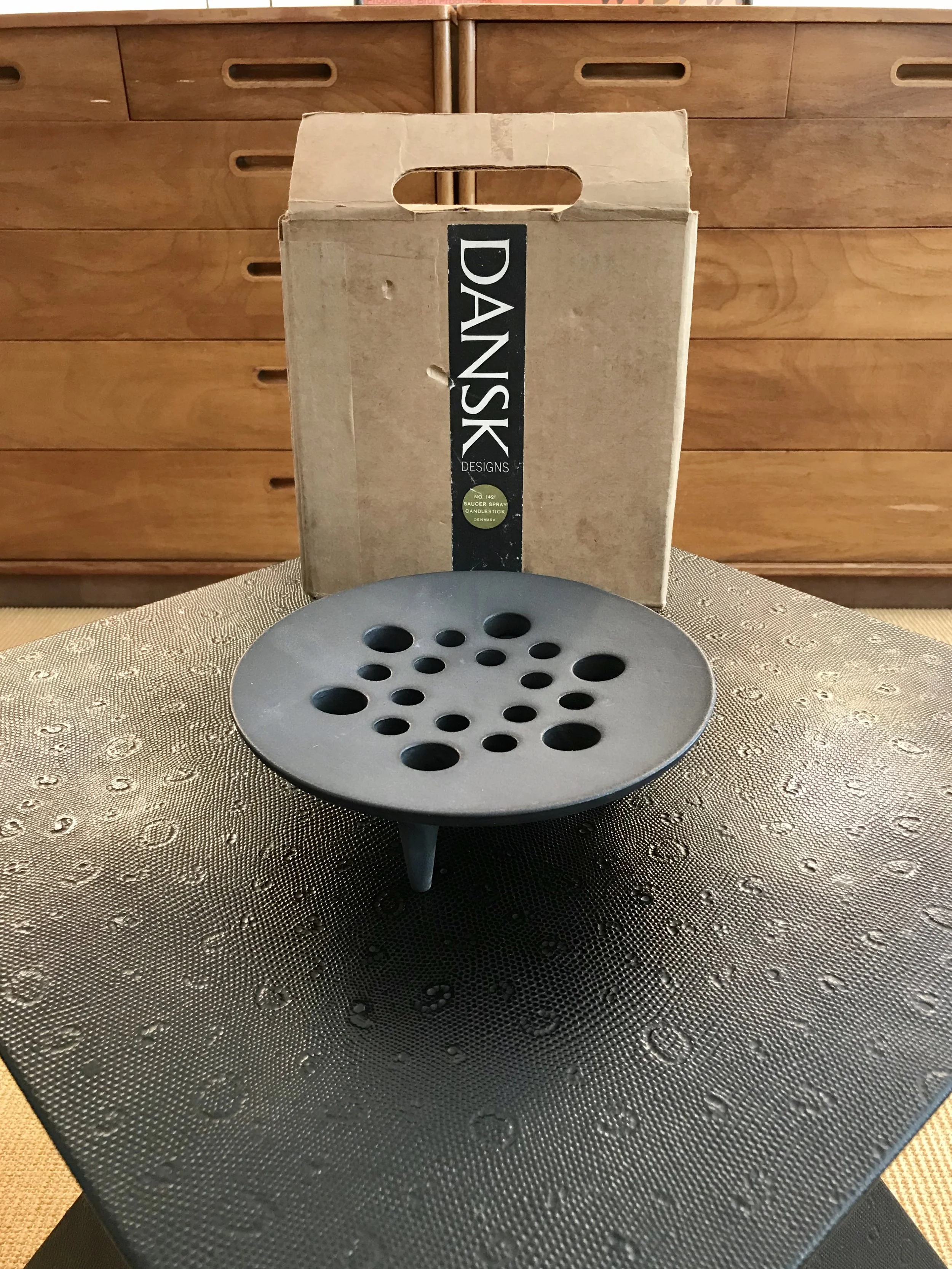 Iron Dansk Candlestick