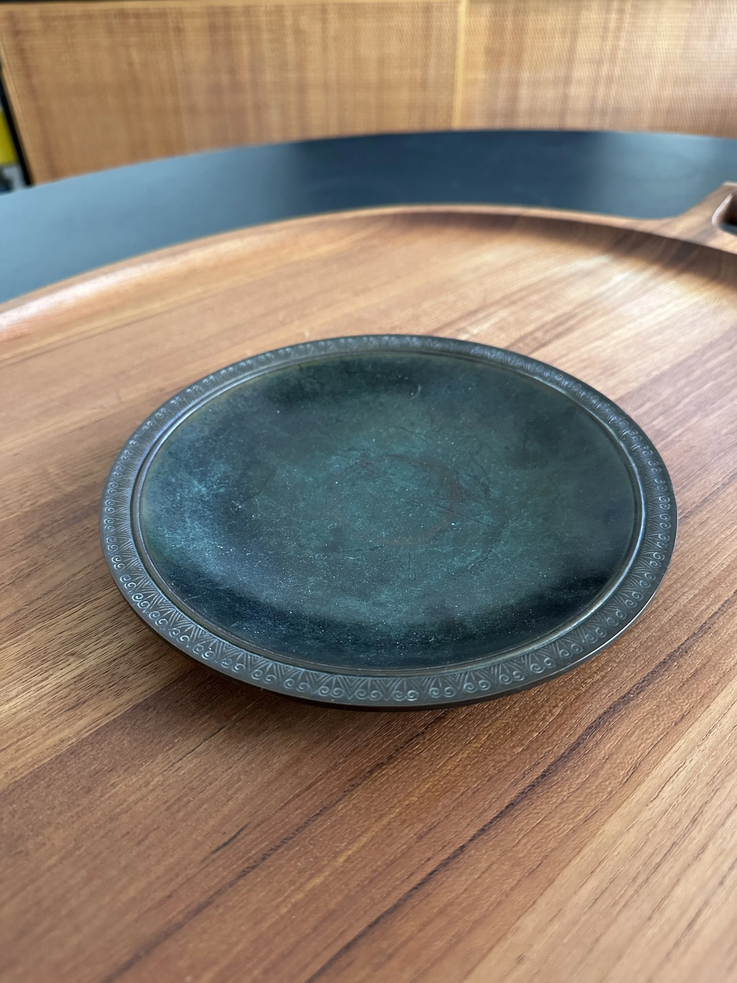 Patinated Just Andersen Bowl