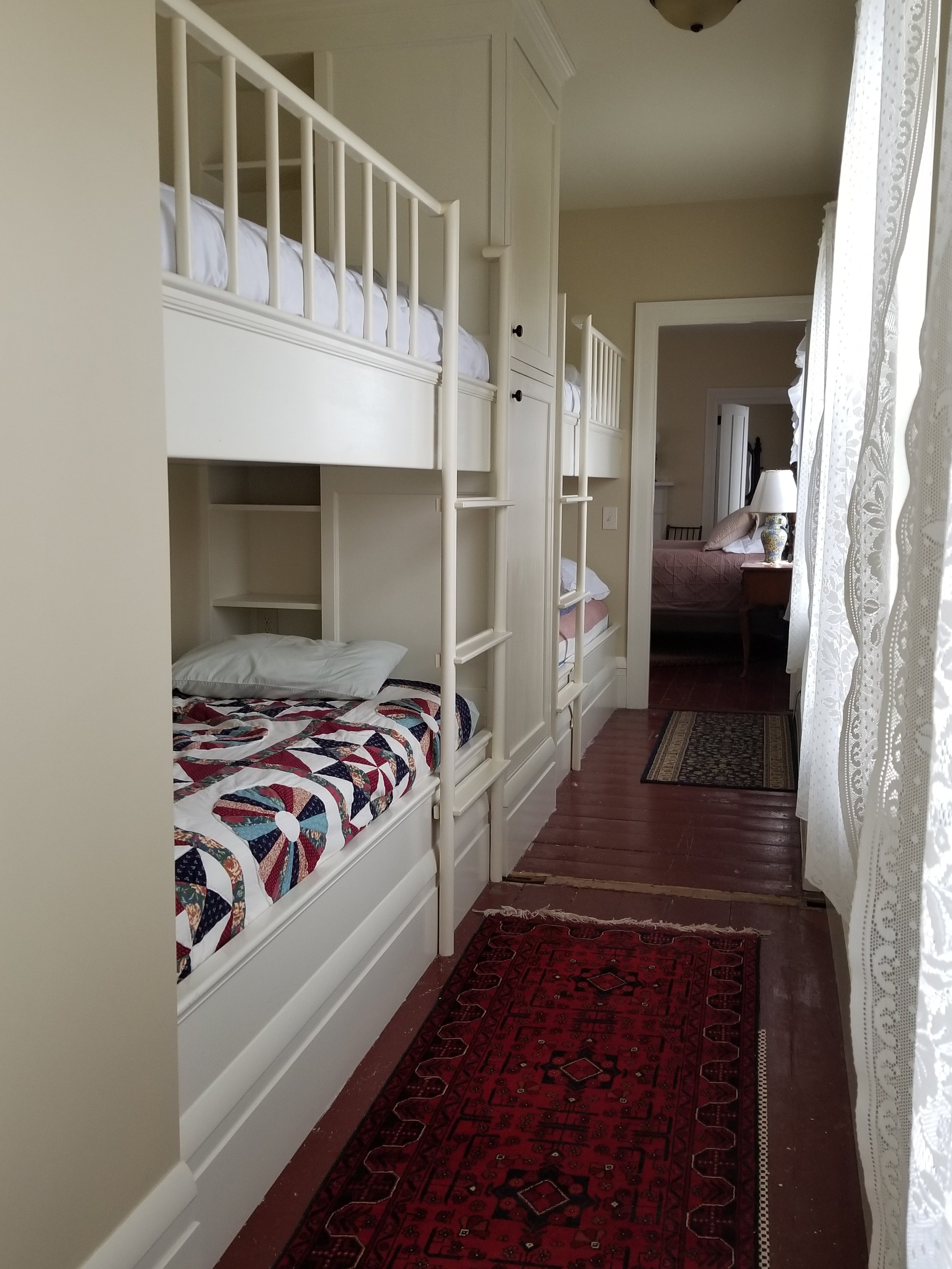  Built in bunkbeds for a second home. 