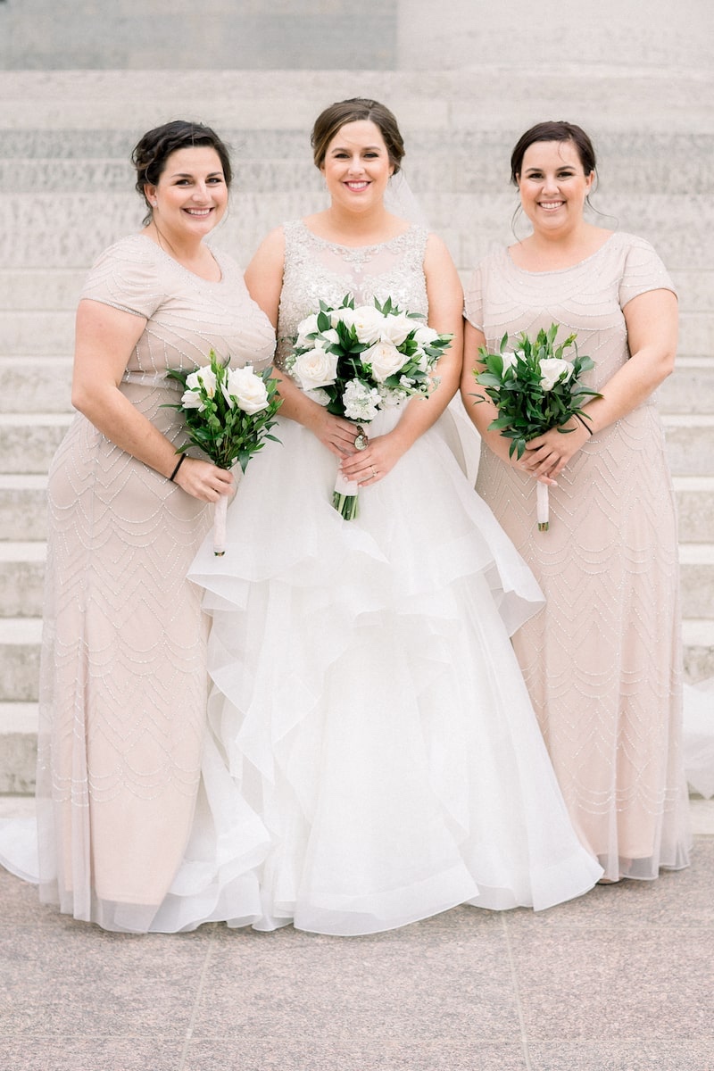 bridesmaid beaded dress