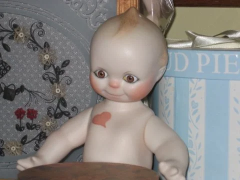 KEWPIE all porcelain doll|