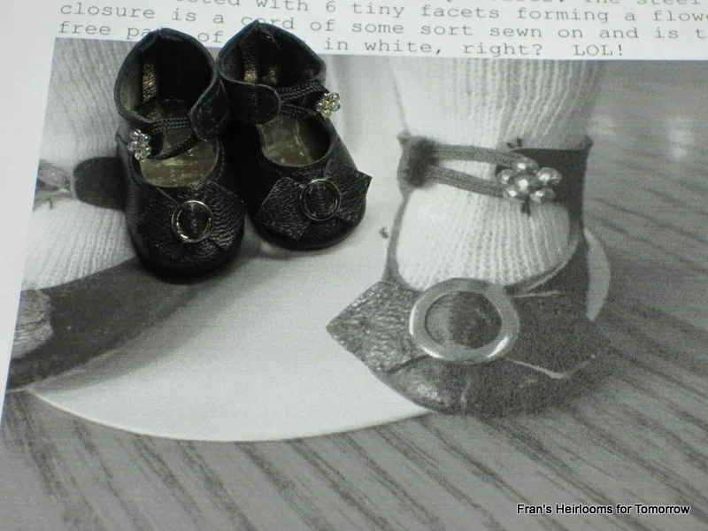 Antique Bleuette shoe