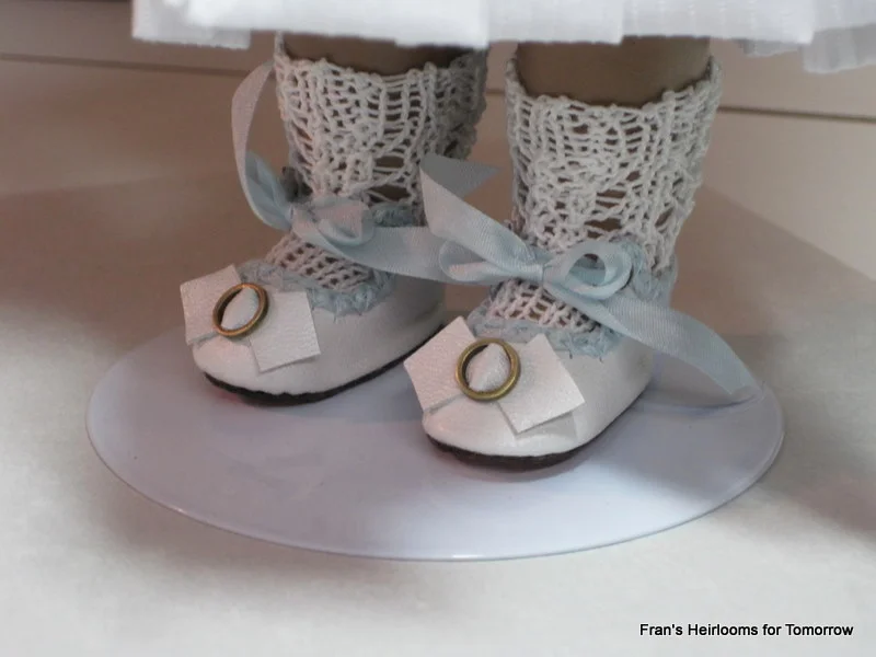 Ankle tie French Shoe