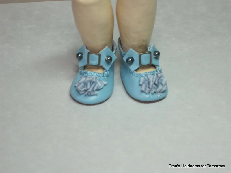 Bow Tie Ankle Button Shoe