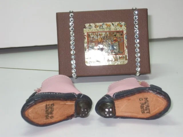 Lady Doll 1900's beaded slipper