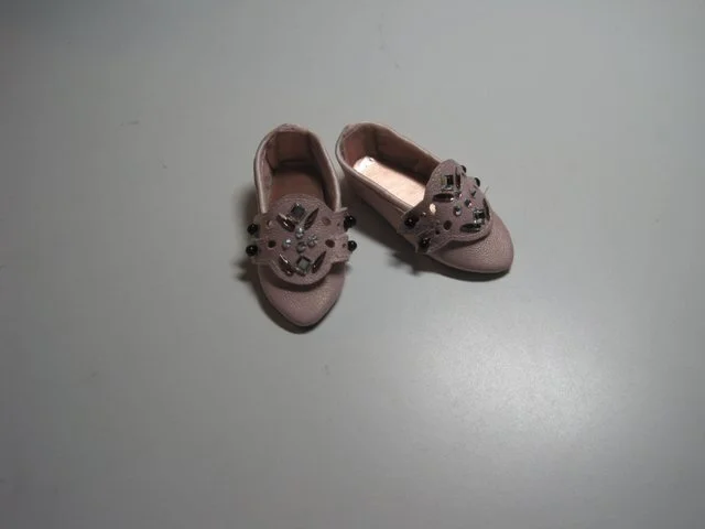 Lady Doll 1900's beaded slipper