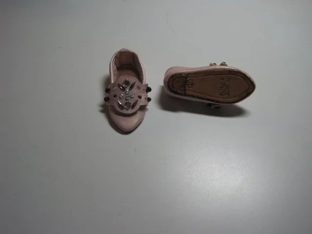 Lady Doll 1900's beaded slipper