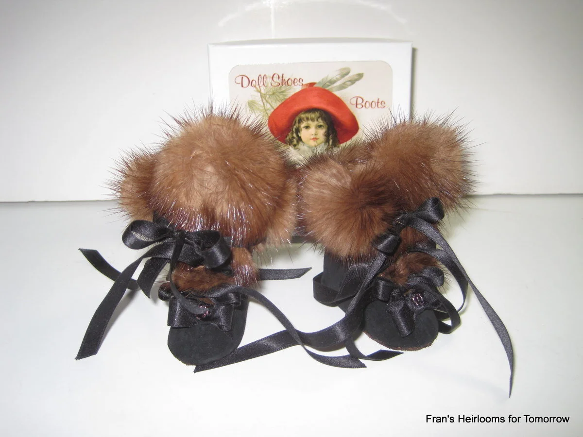 Lady Josephine's fur-lined boots