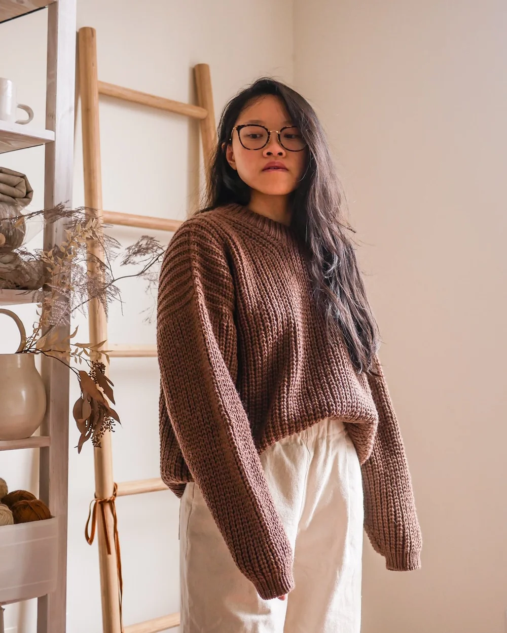 Emerson Pullover PDF Knitting Pattern — Vivian Shao Chen