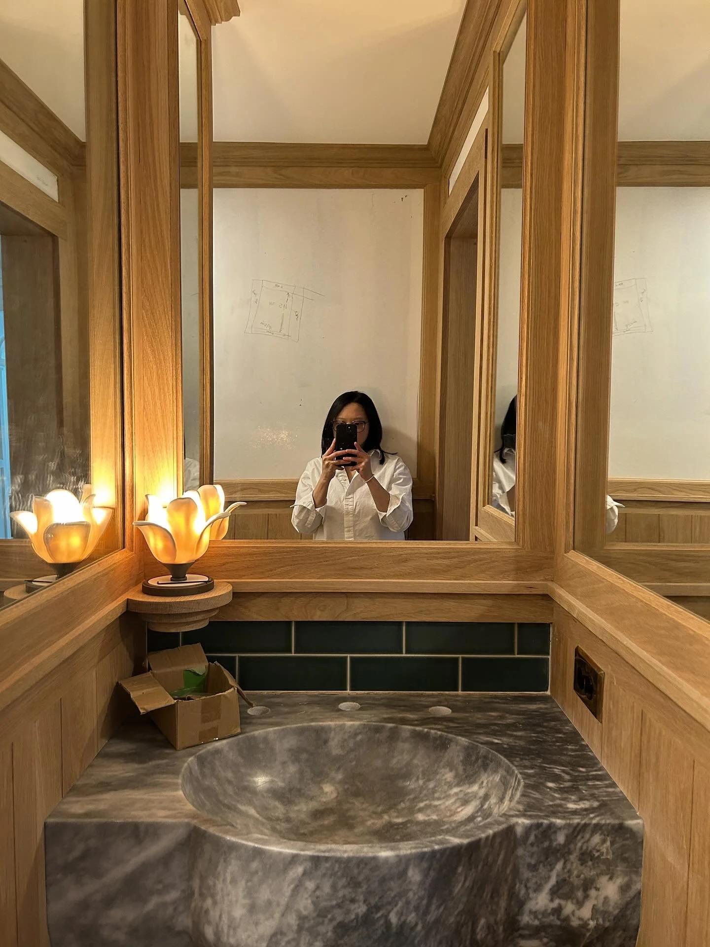 That magical moment when you see something you selected months ago finally getting installed. ✨

Big week for our Weston CT project! Our builder has installed most of the light and plumbing fixtures, and we delivered the first round of furniture. The