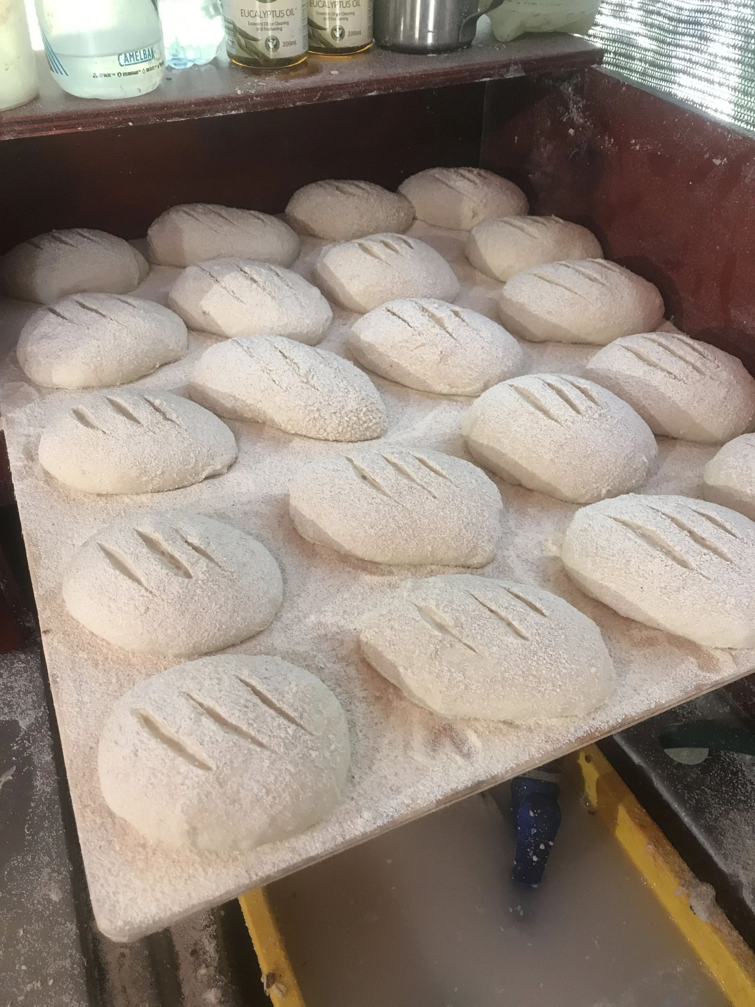 Dough is an excellent insulator!