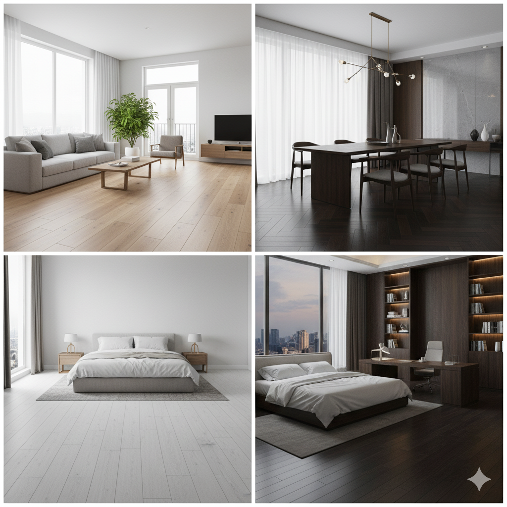 Types of Flooring for Home Renovations & New Builds: The Smart Buyer’s Guide