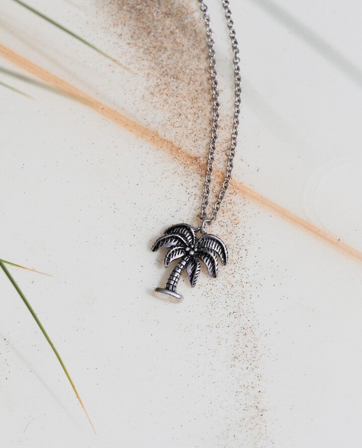 The 3D Palm Necklace. Link in bio to shop. ⁠
⁠
#C77 #ShopC77 #Classics77