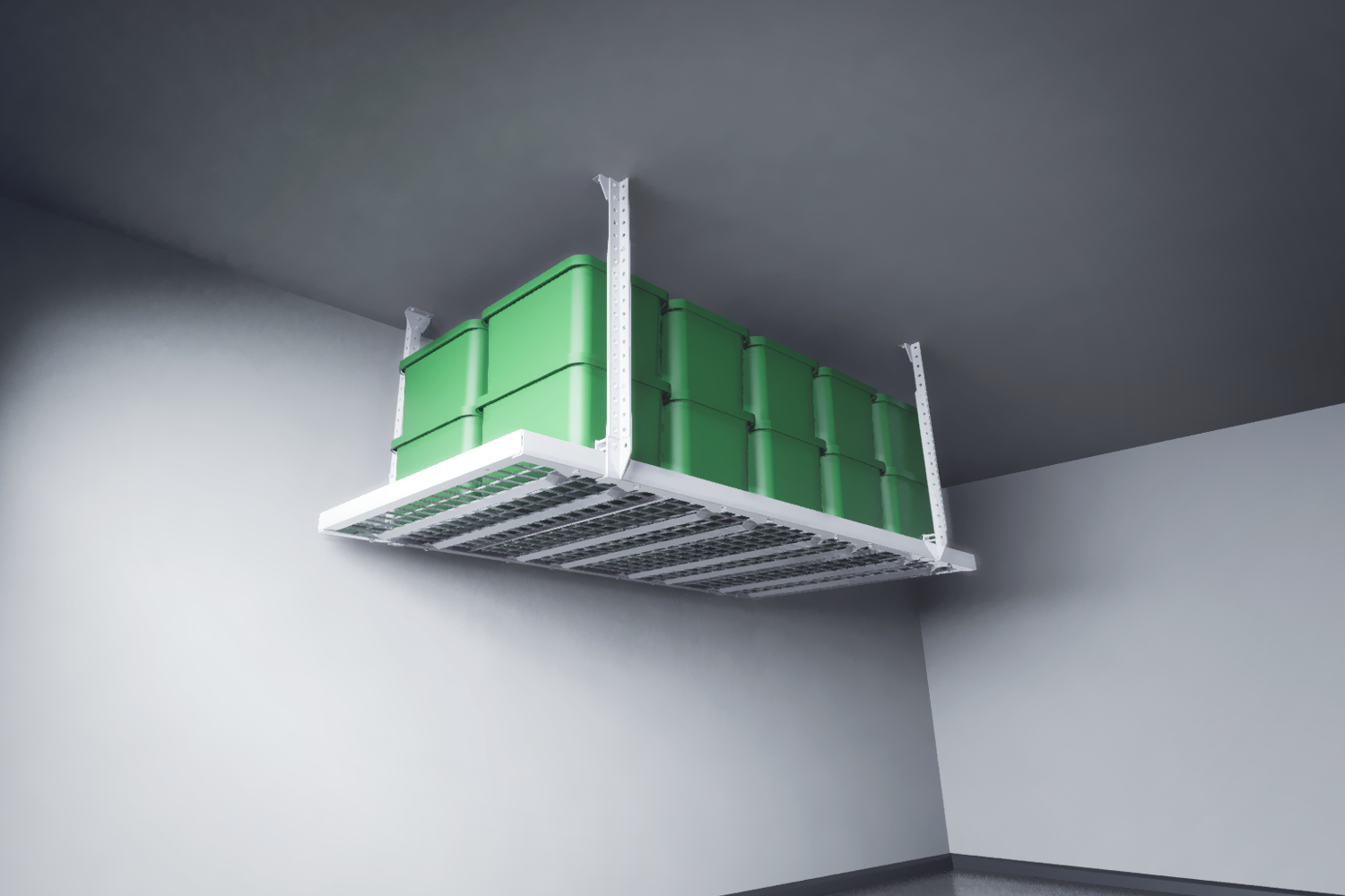 4'x8' Heavy Duty Ceiling Storage System 