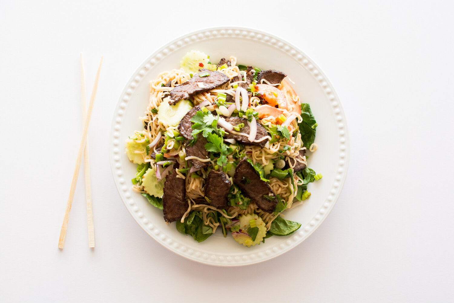 Thai Steak &amp; Noodle Salad