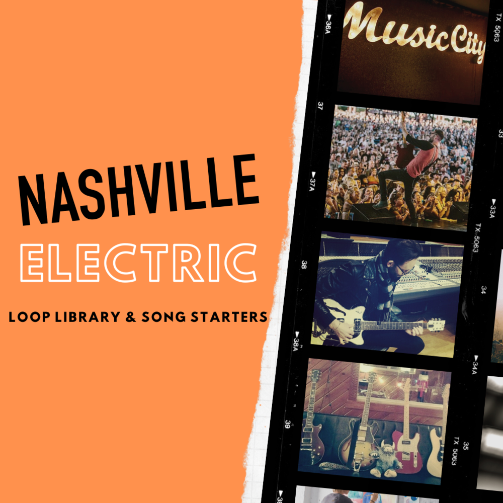 Nashville Electric Guitar Loop Library & Song Starters
