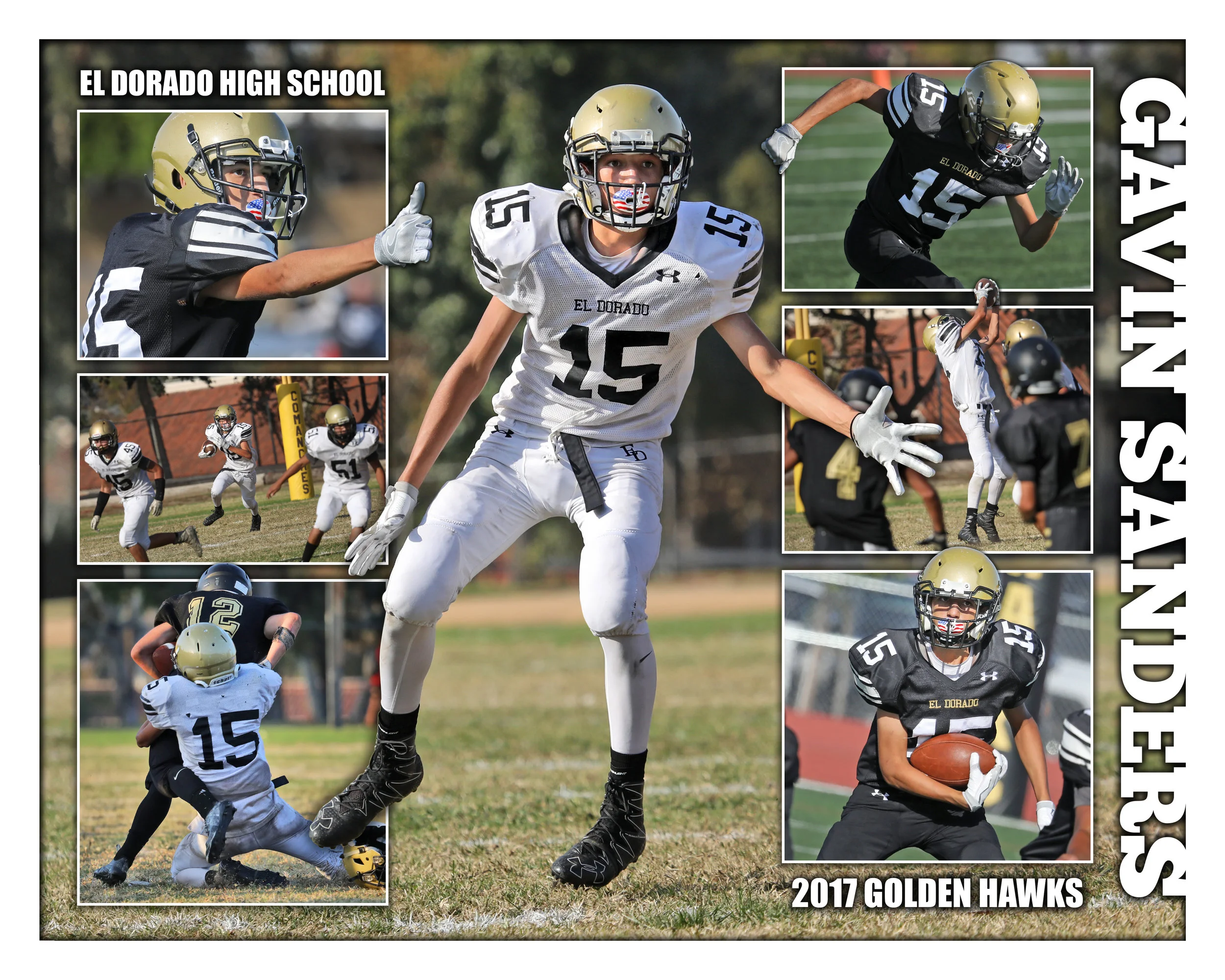 2017 El Dorado Football GAVIN