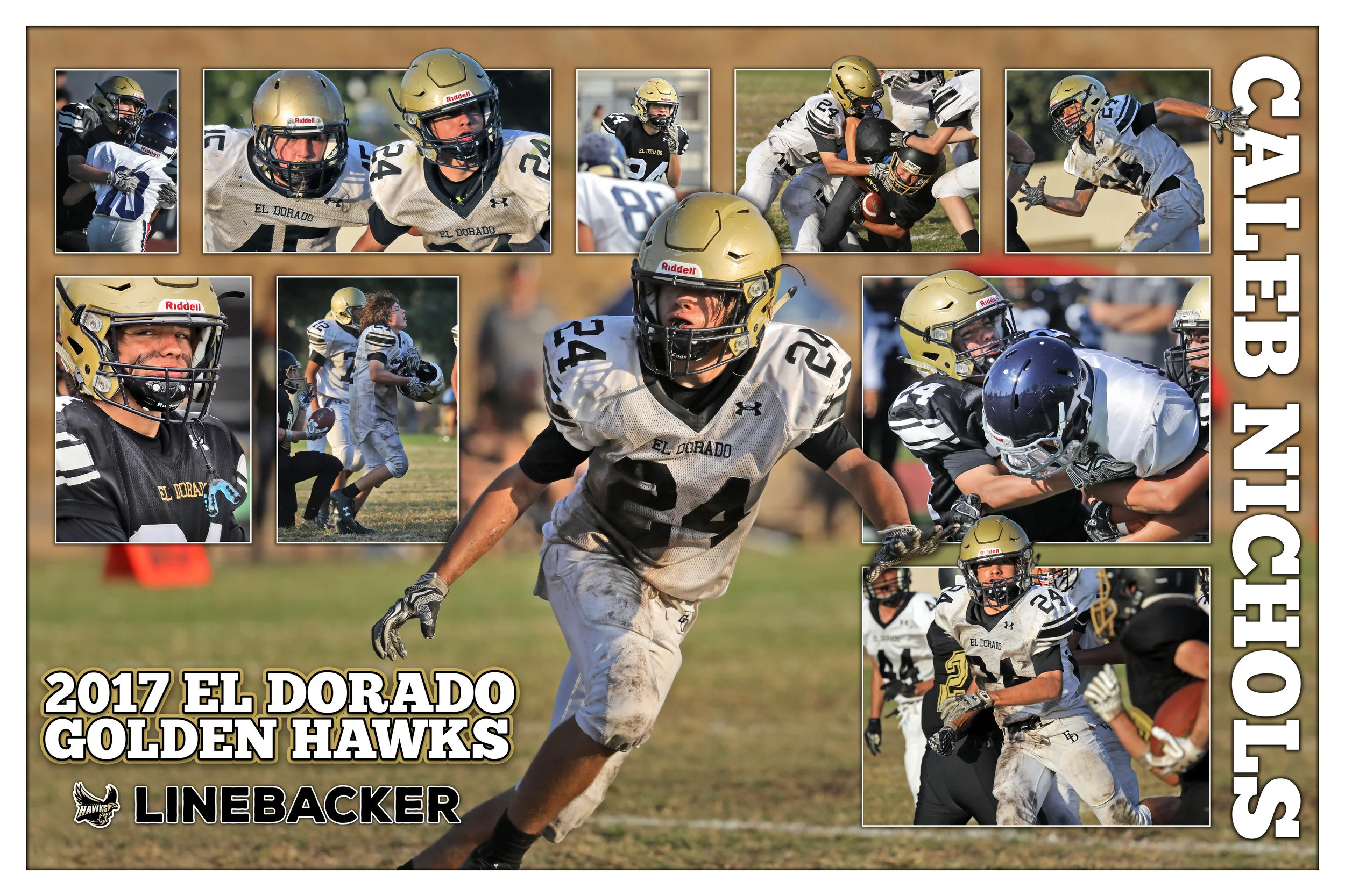 2017 El Dorado Football CALEB
