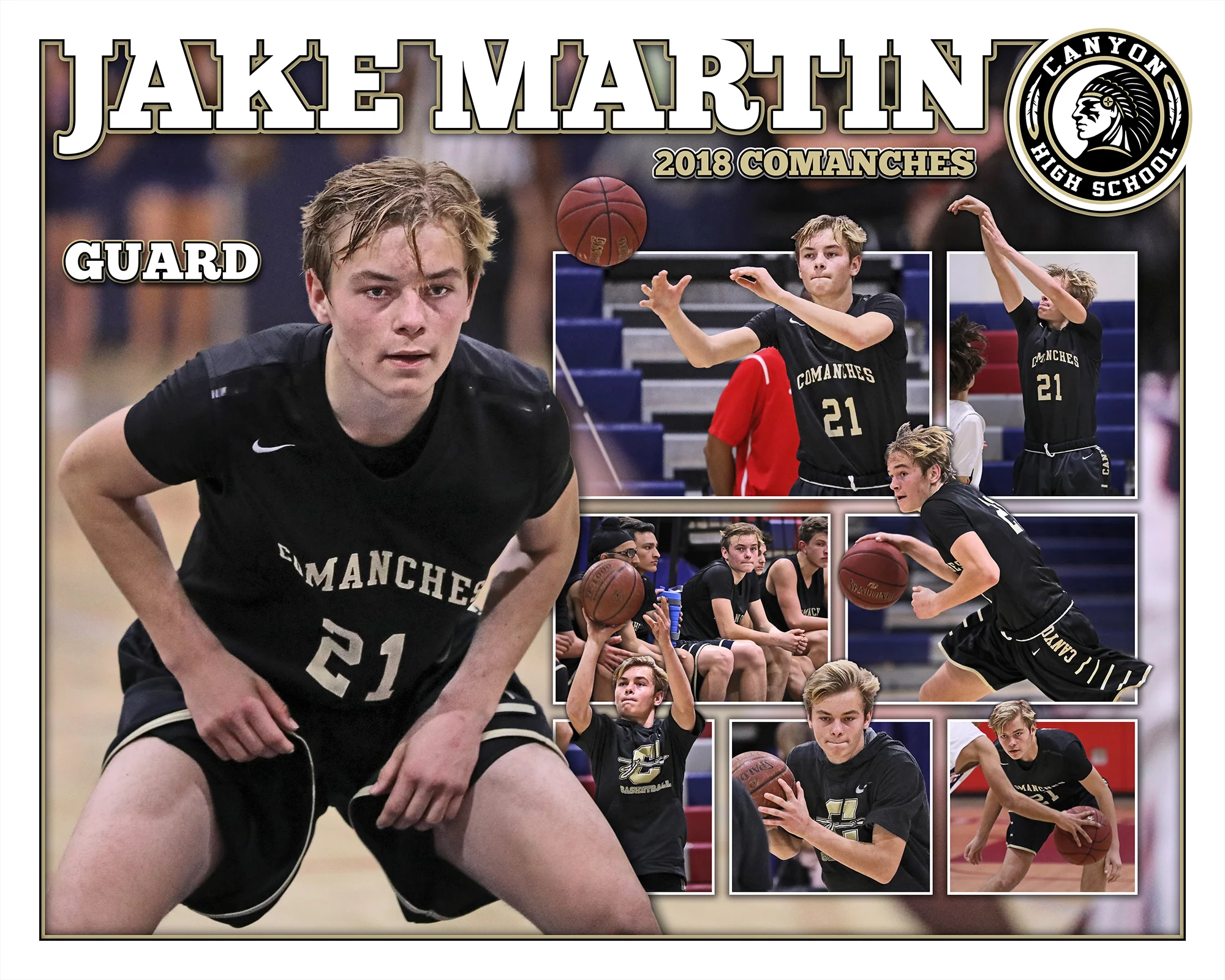2018 Canyon JV Basketball JAKE