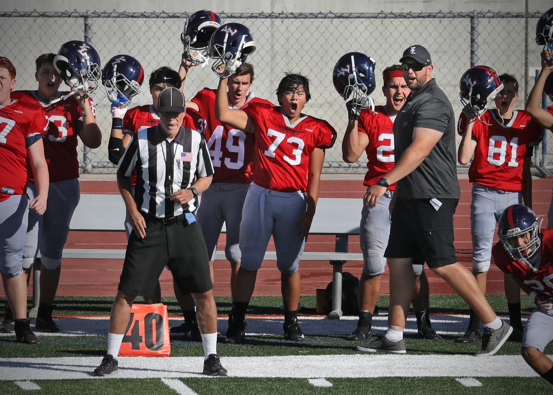 2019 Yorba Linda JV Football