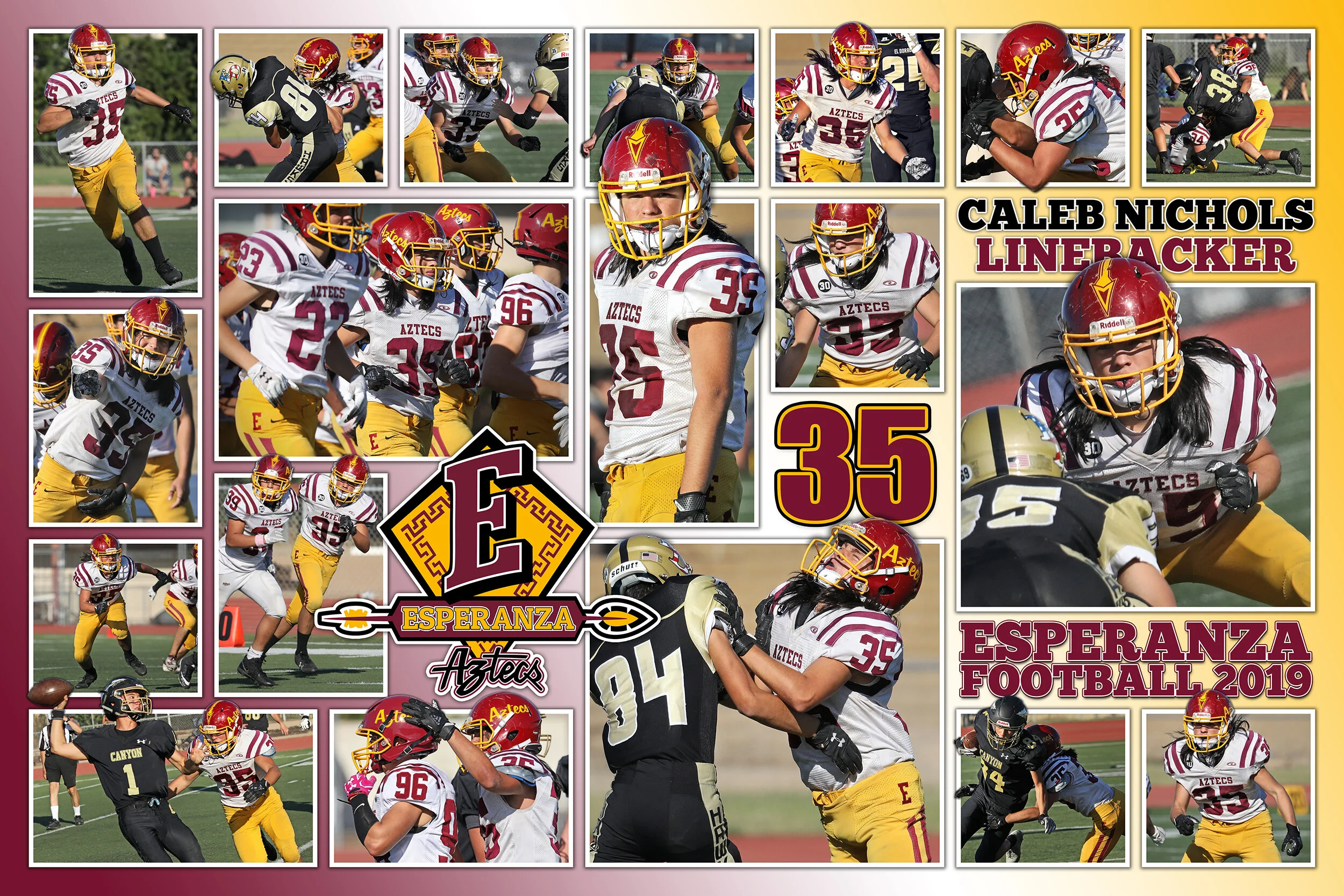 2019 Esperanza Football CALEB