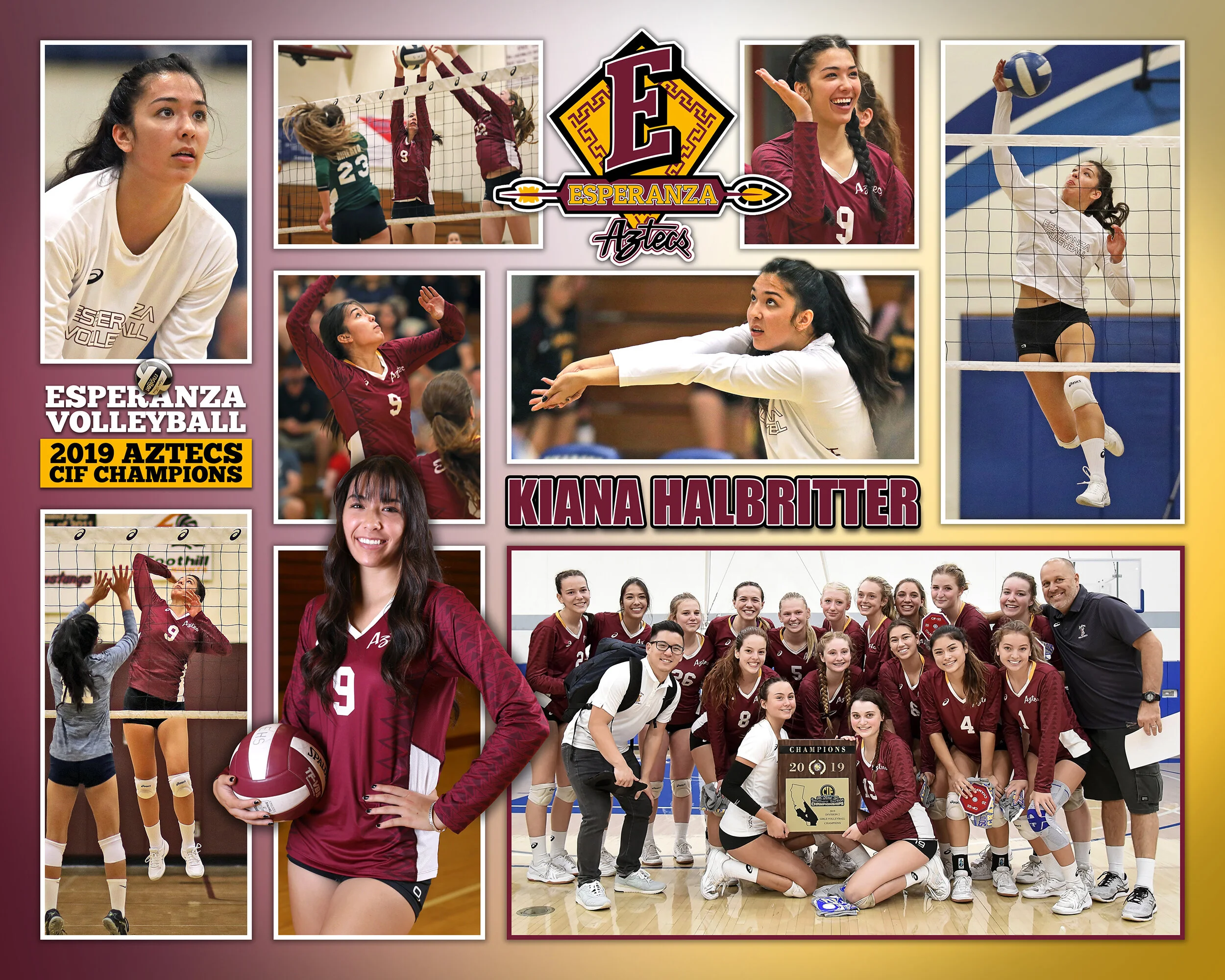 2019 Esperanza Volleyball KIANA
