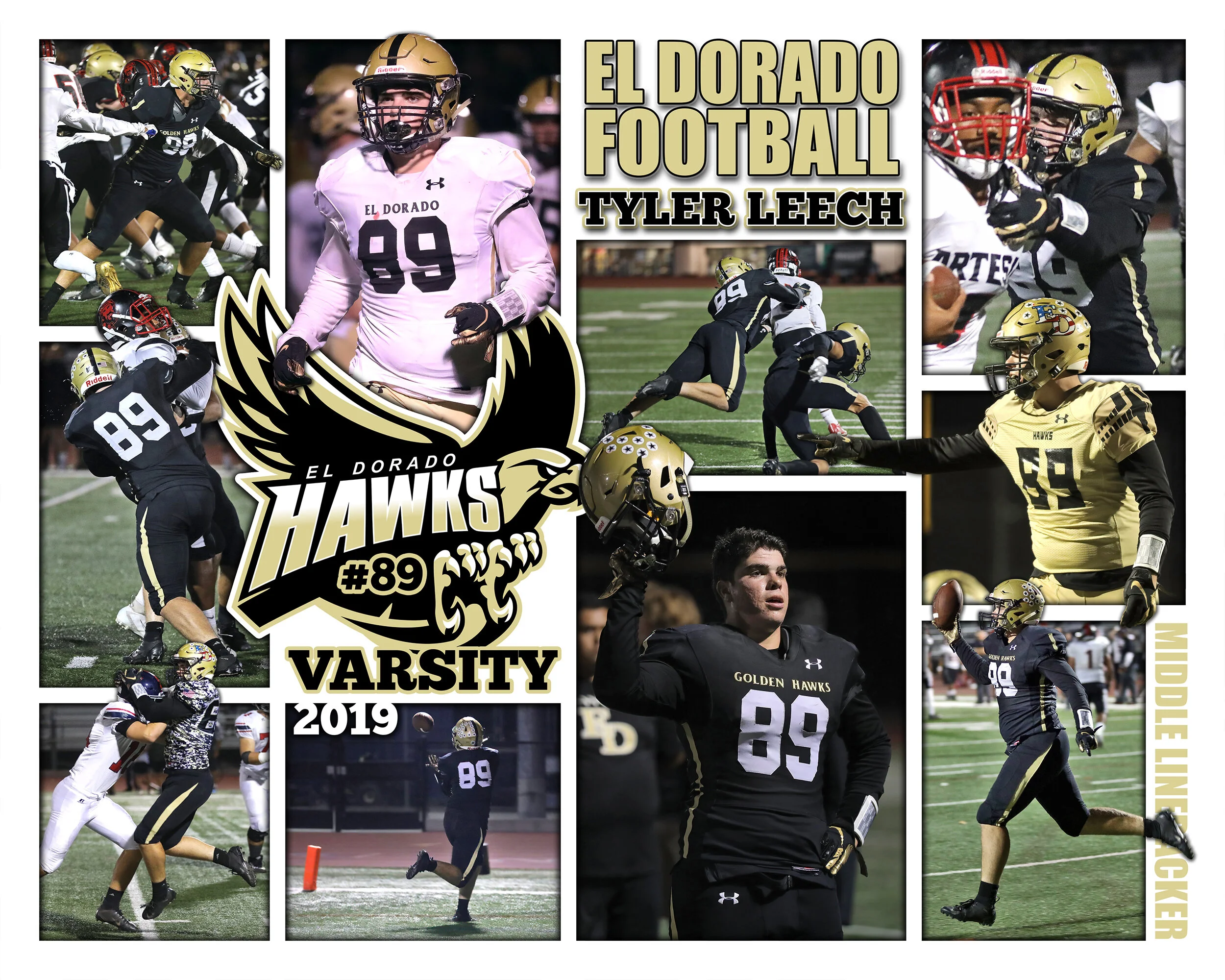 2019 El Dorado Football TYLER