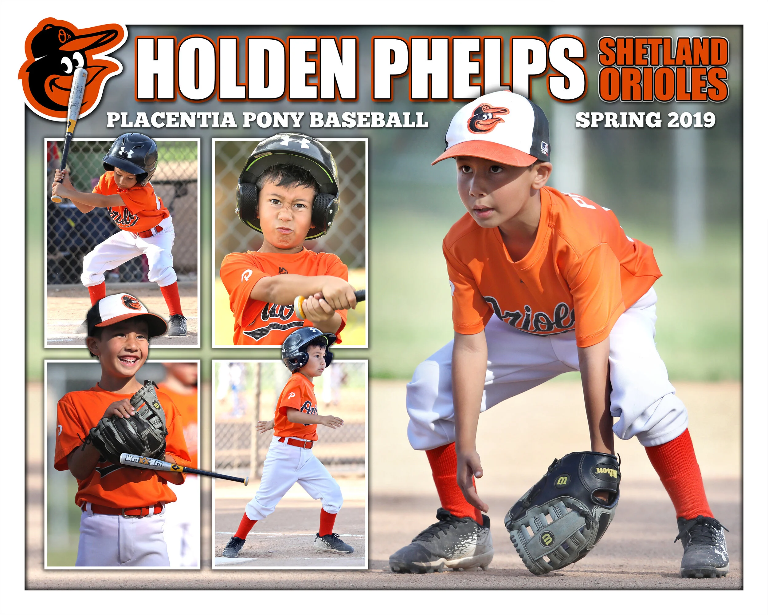 2019 PPB Shetland Orioles HOLDEN