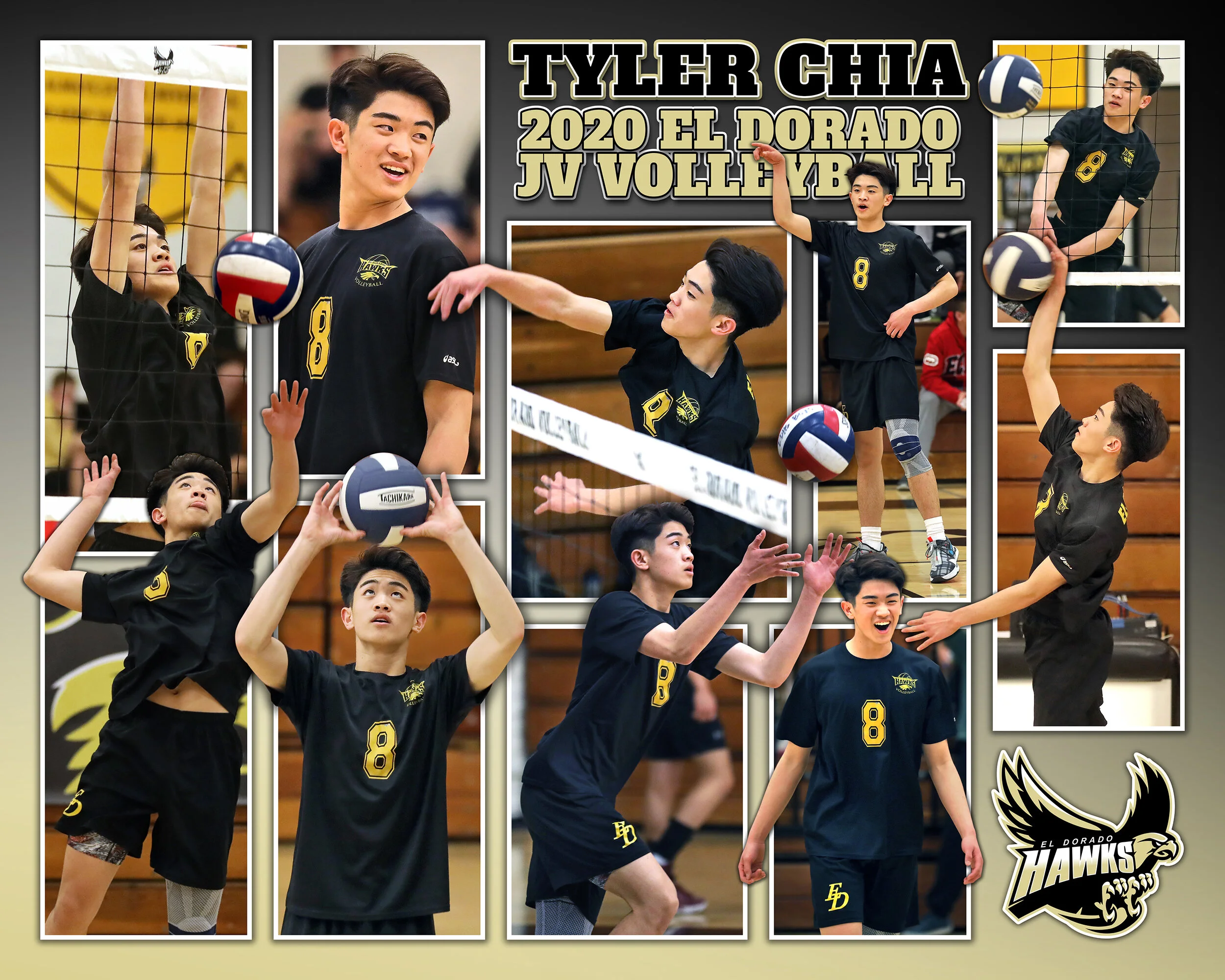 2020 El Dorado Volleyball TYLER
