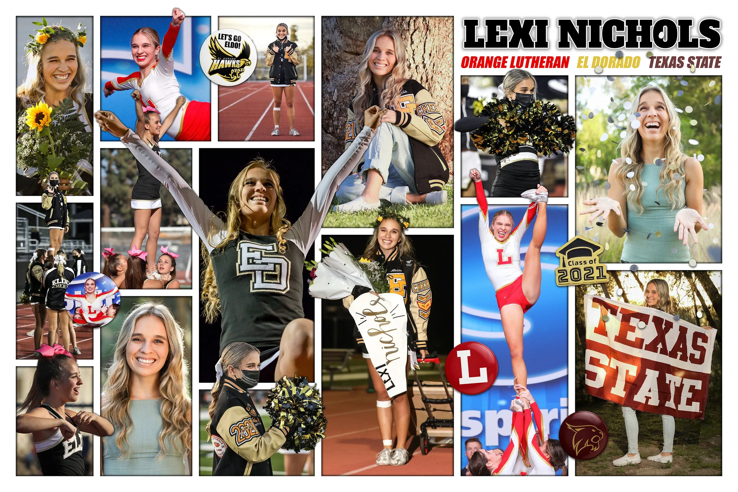 2021 El Dorado Cheer LEXI