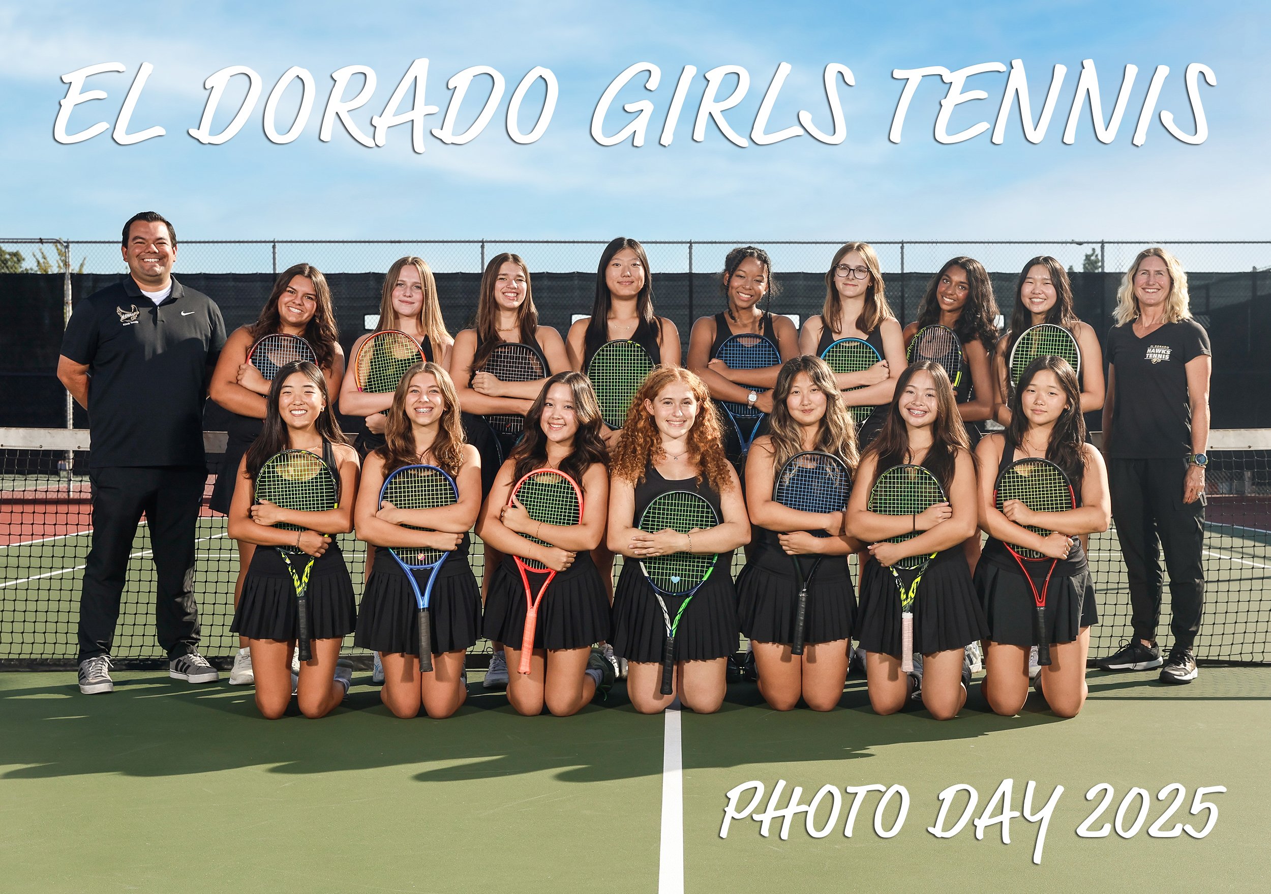 2025 El Dorado Tennis Photo Day W