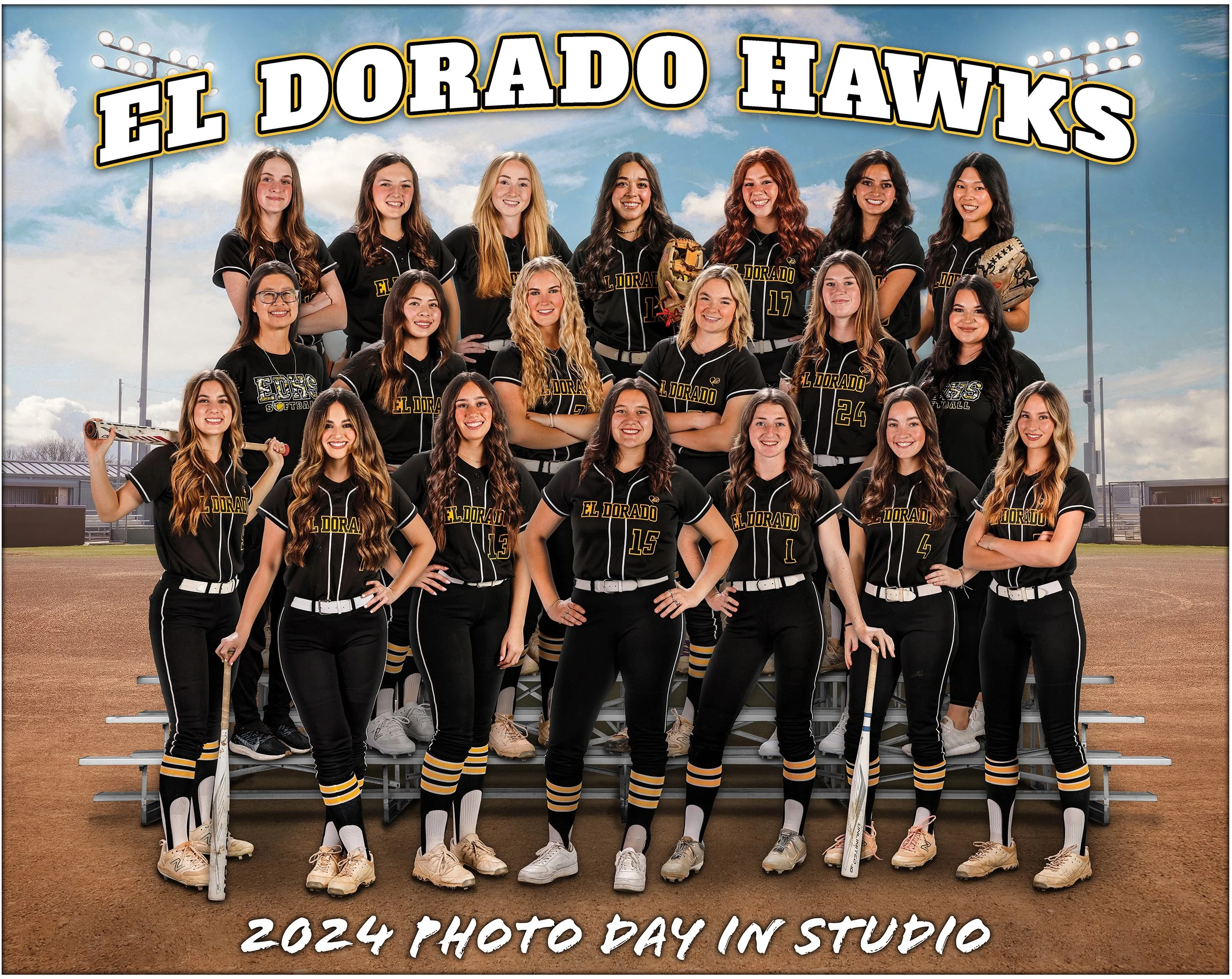 2024 El Dorado Softball Photo Day