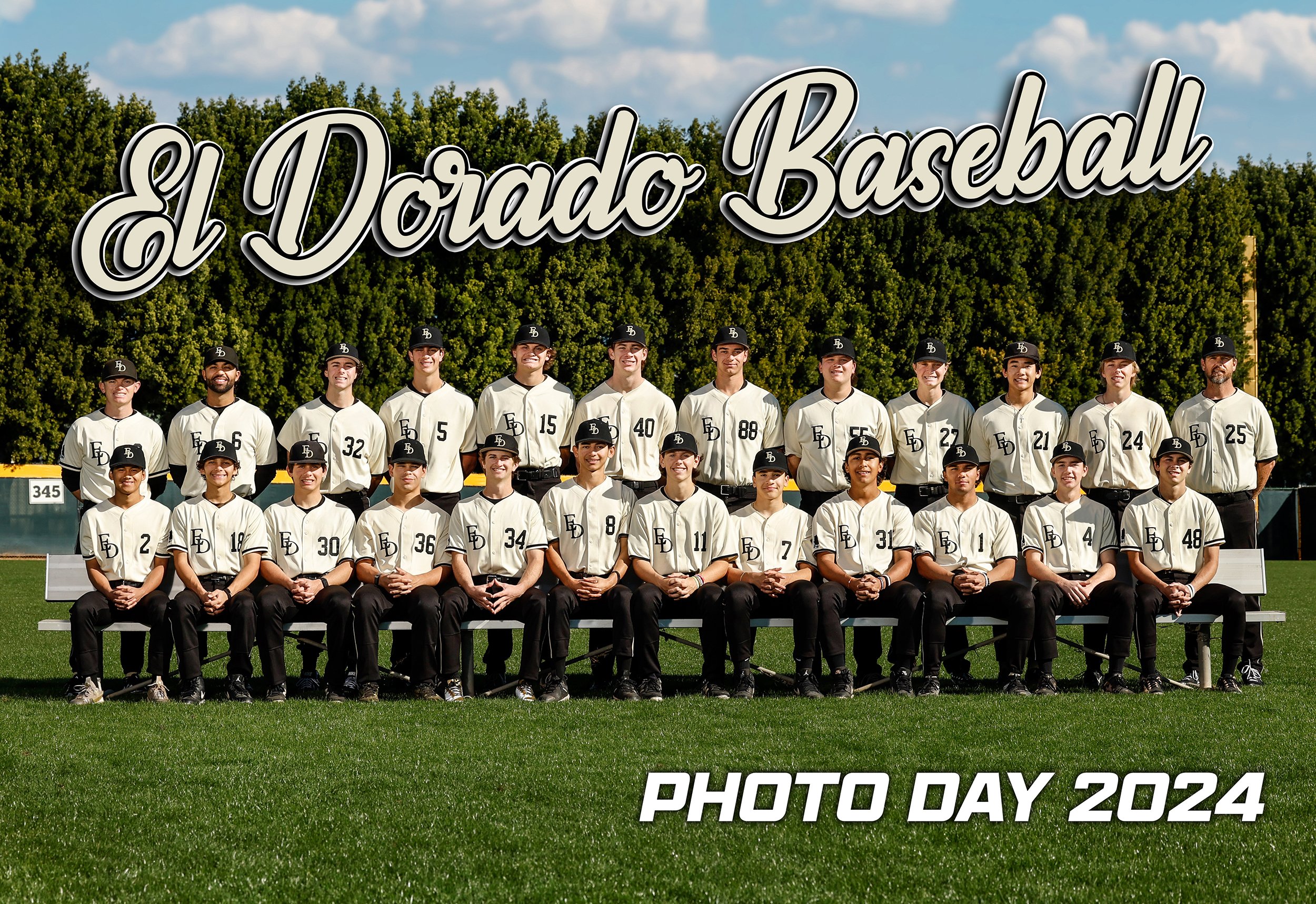 2024 El Dorado Baseball Photo Day