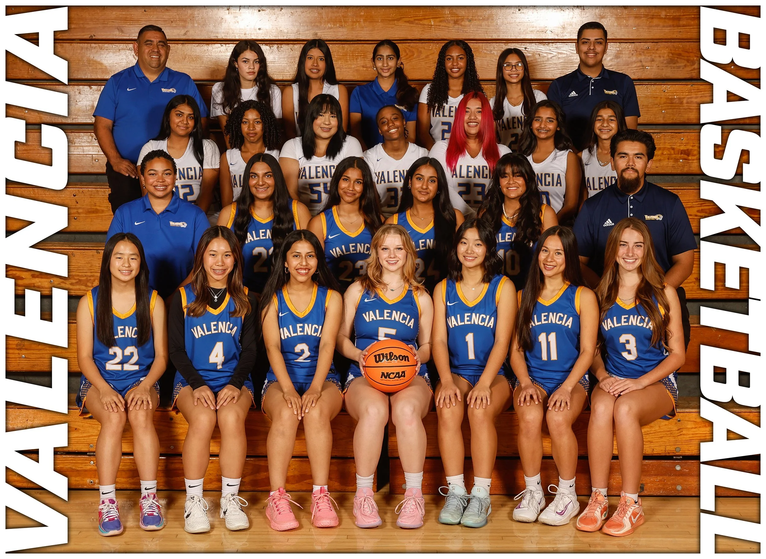 2026 Valencia Basketball Photo Day W