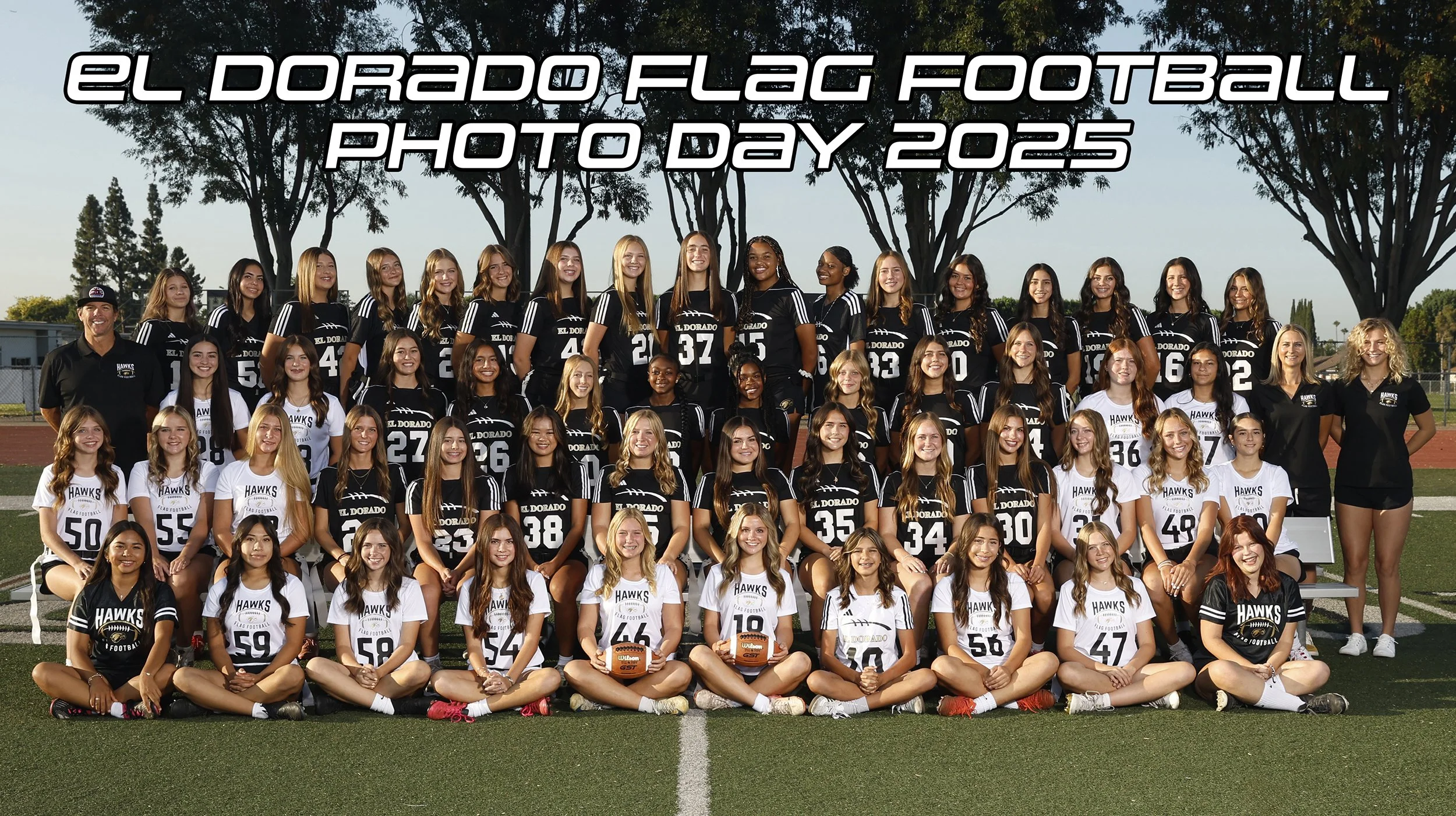 2025 El Dorado Flag Football Photo Day
