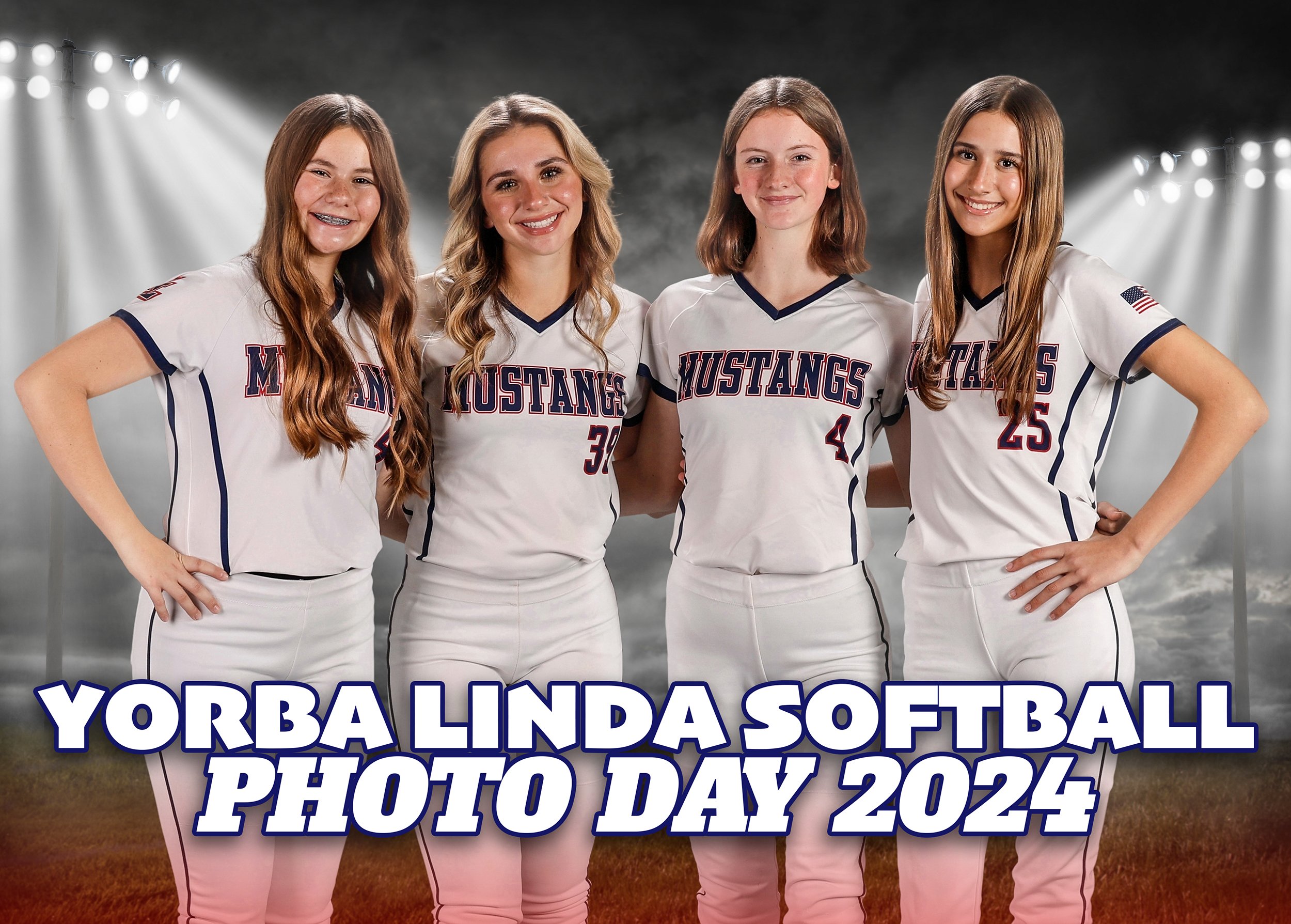 2024 Yorba Linda Softball Photo Day