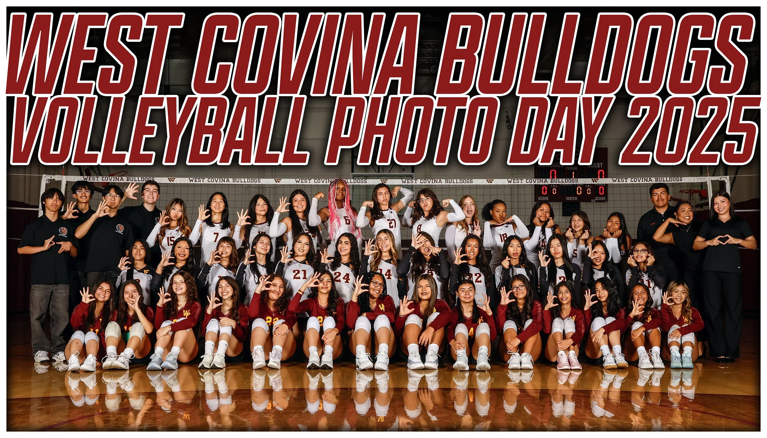 2025 West Covina Volleyball Photo Day W