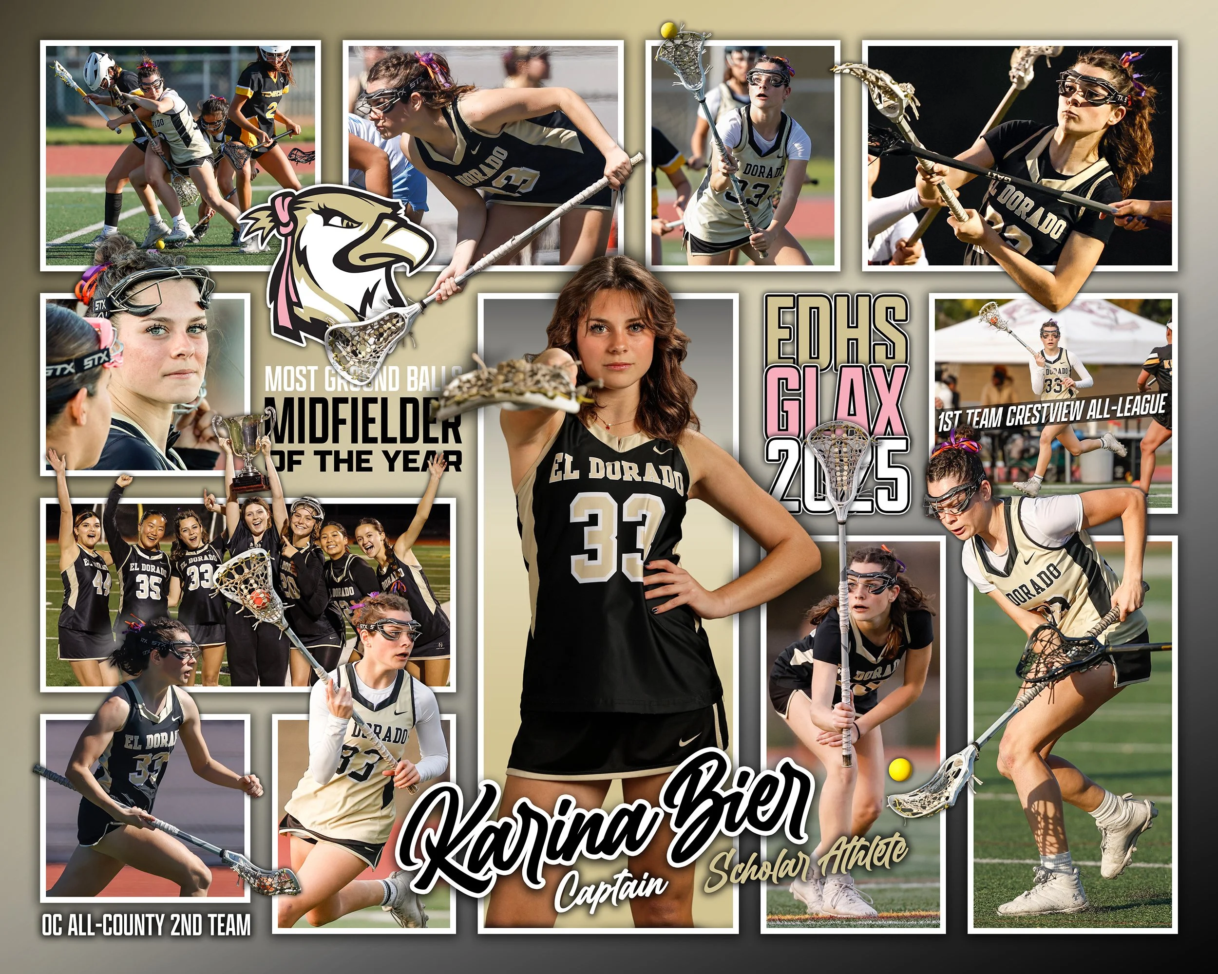 2025 El Dorado Lacrosse KARINA