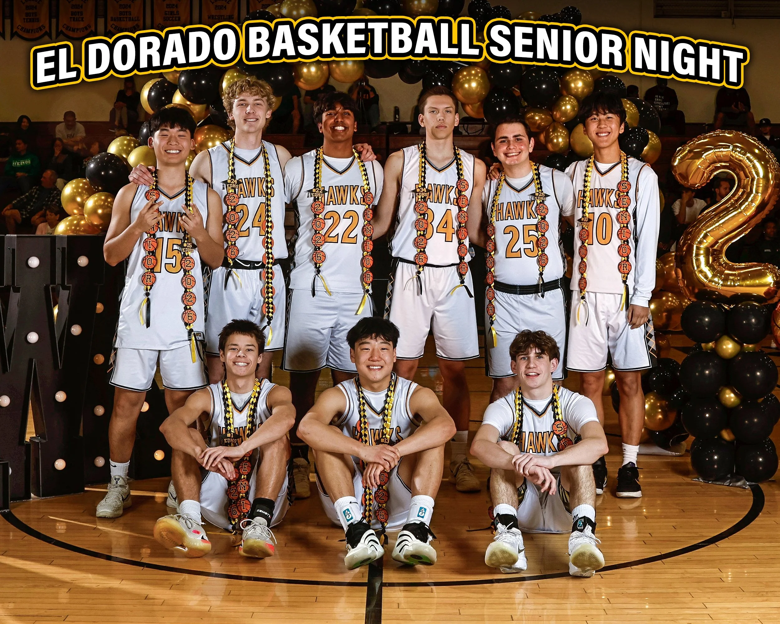 2026 El Dorado Basketball Senior Night M